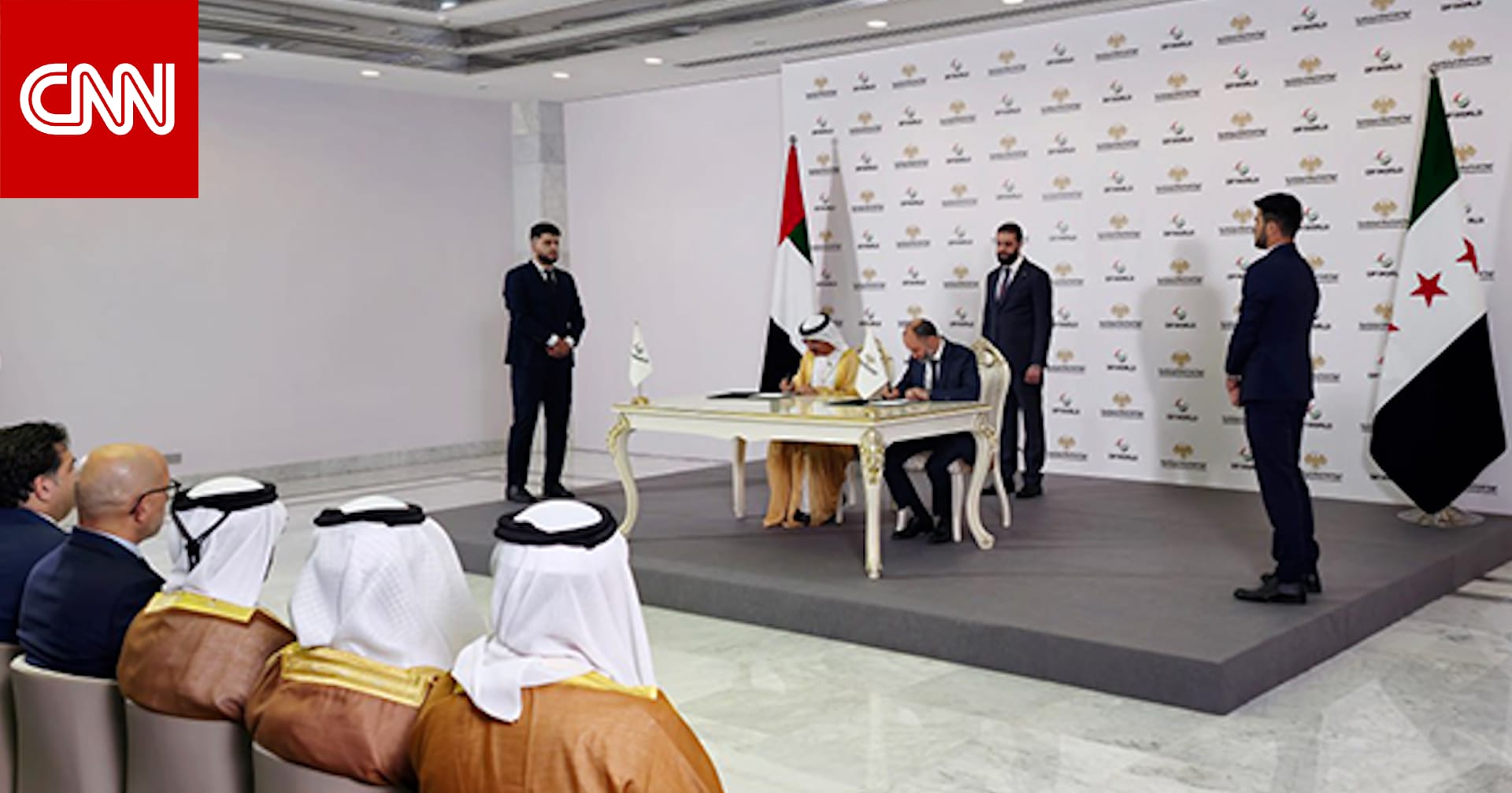بحضور الشرع.. سوريا توقع اتفاقية مع موانئ دبي العالمية