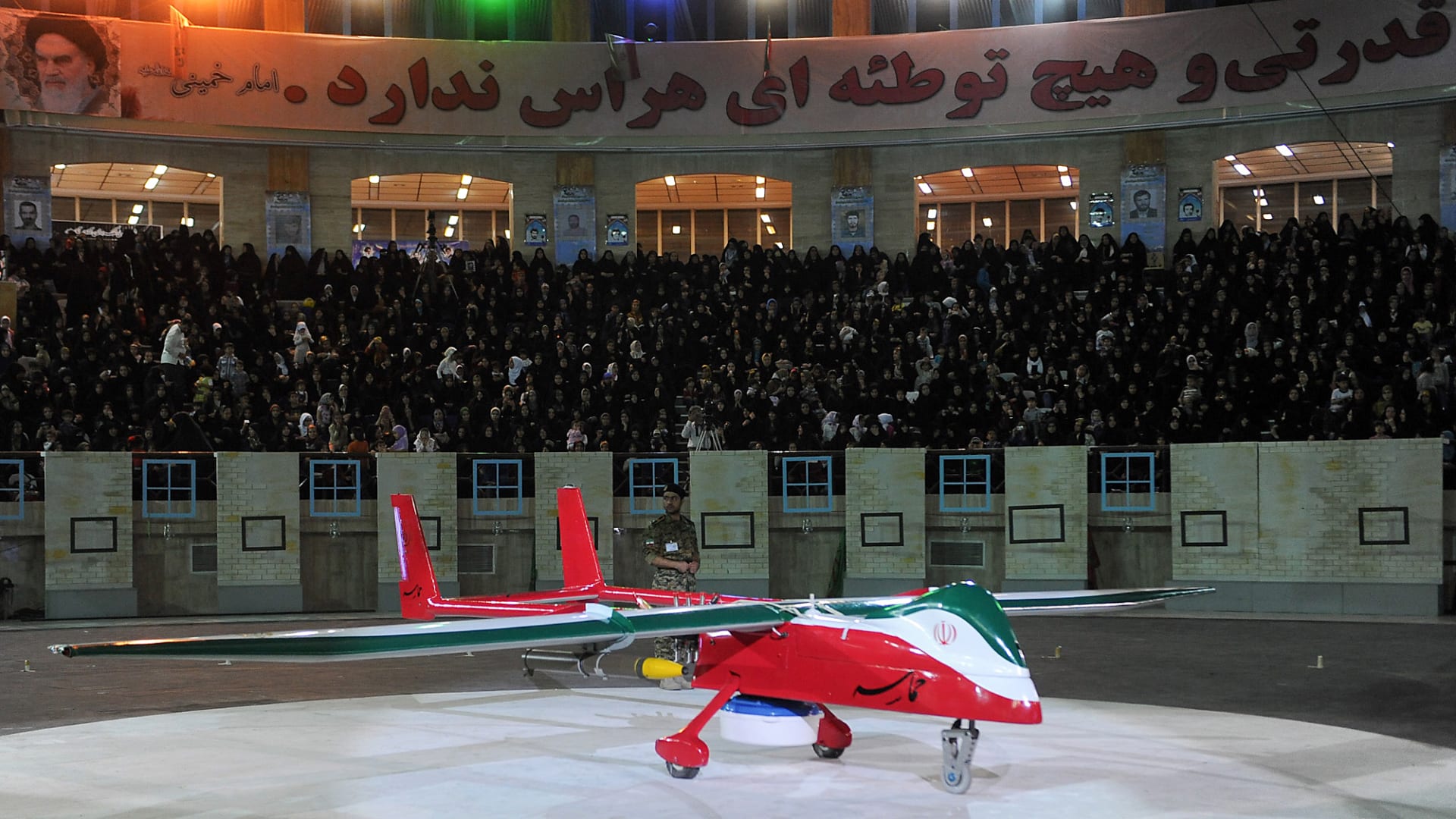 صورة أرشيفية لطائرة إيرانية بدون طيار