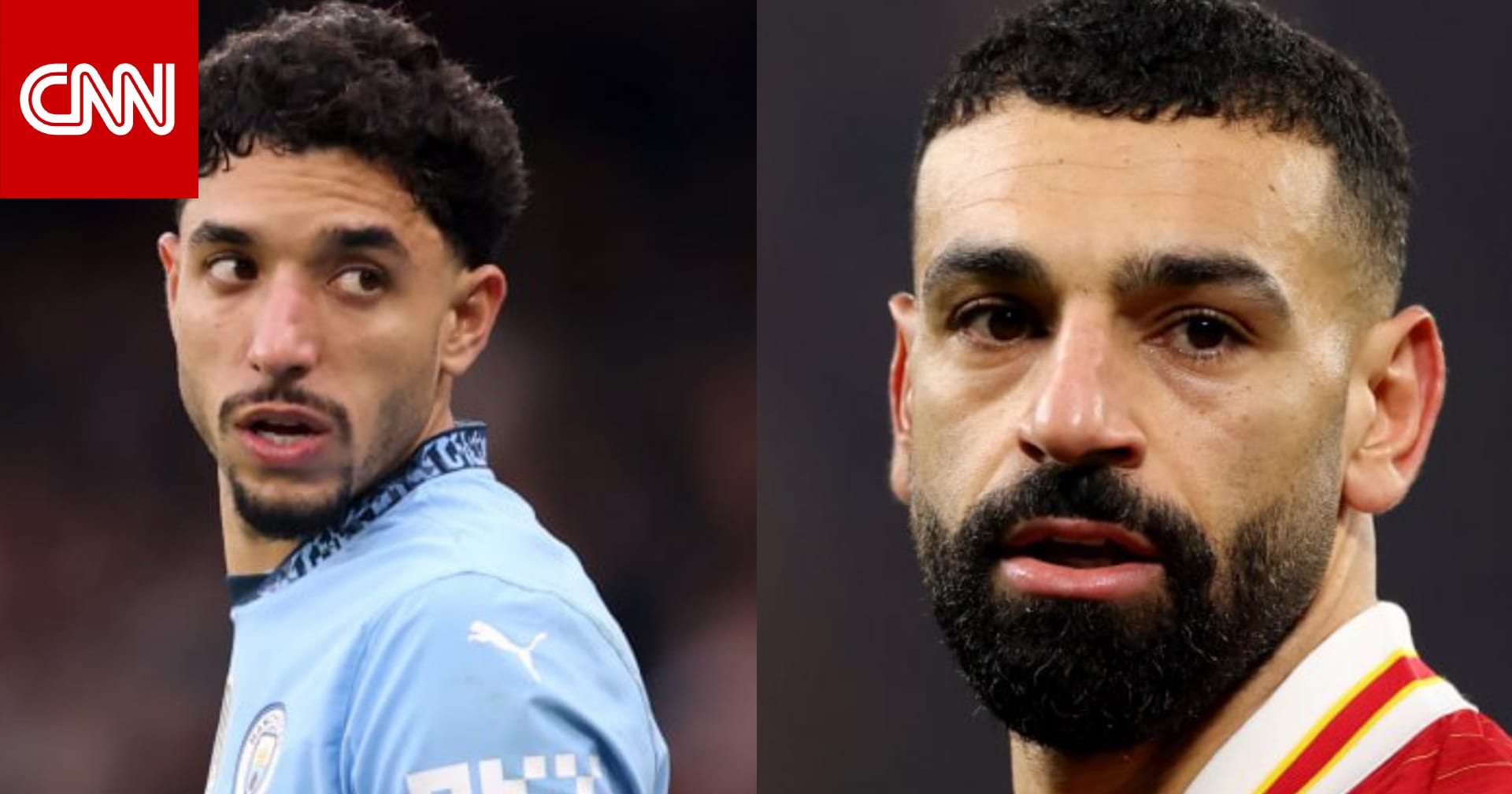 هذا ما فعله محمد صلاح مع عمر مرموش بعد مباراة ليفربول ومانشستر سيتي