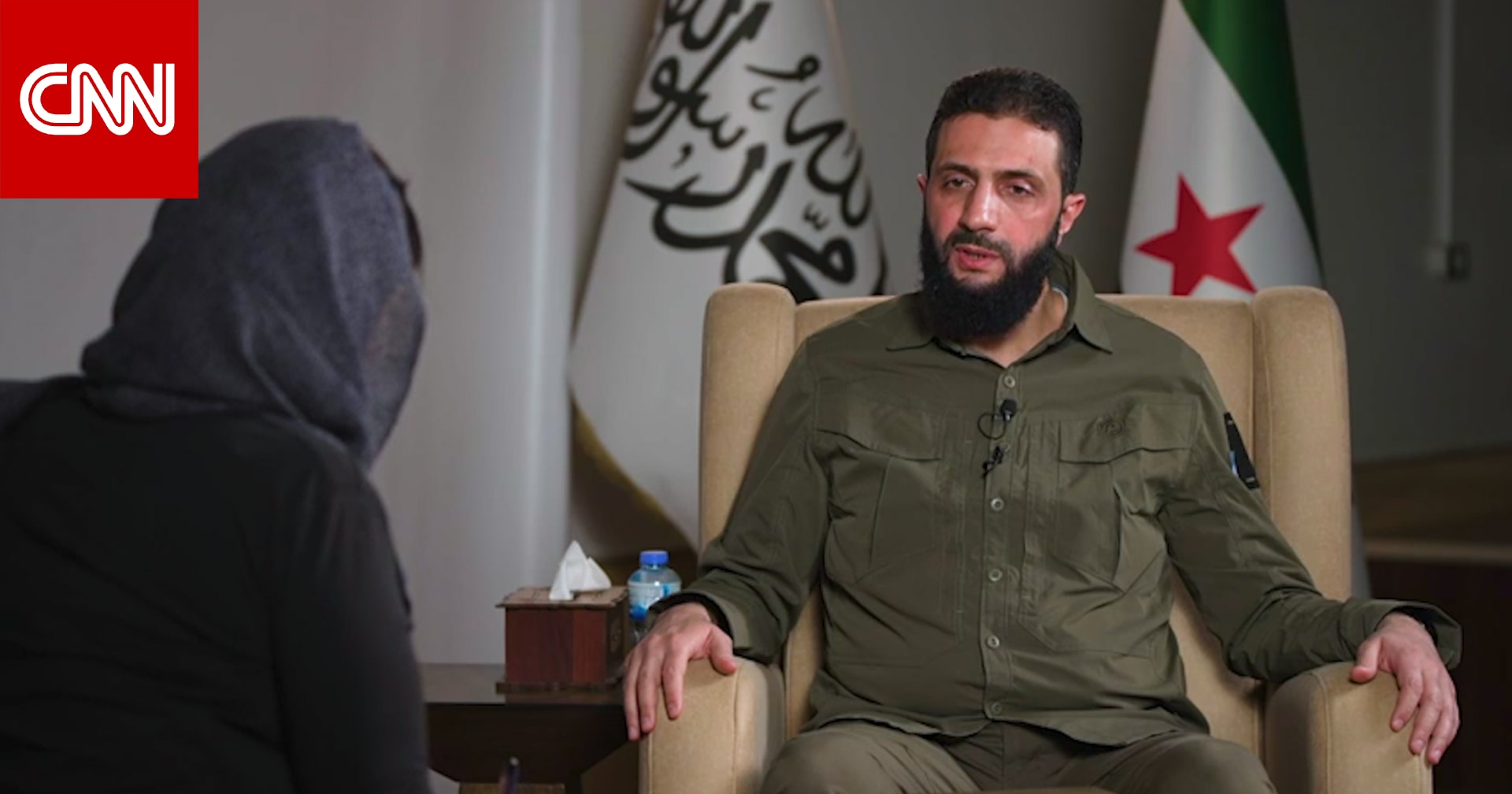 رسالة الجولاني لبشار الأسد ورؤيته لمستقبل سوريا ووضع الأقليات.. شاهد ما قاله لـCNN