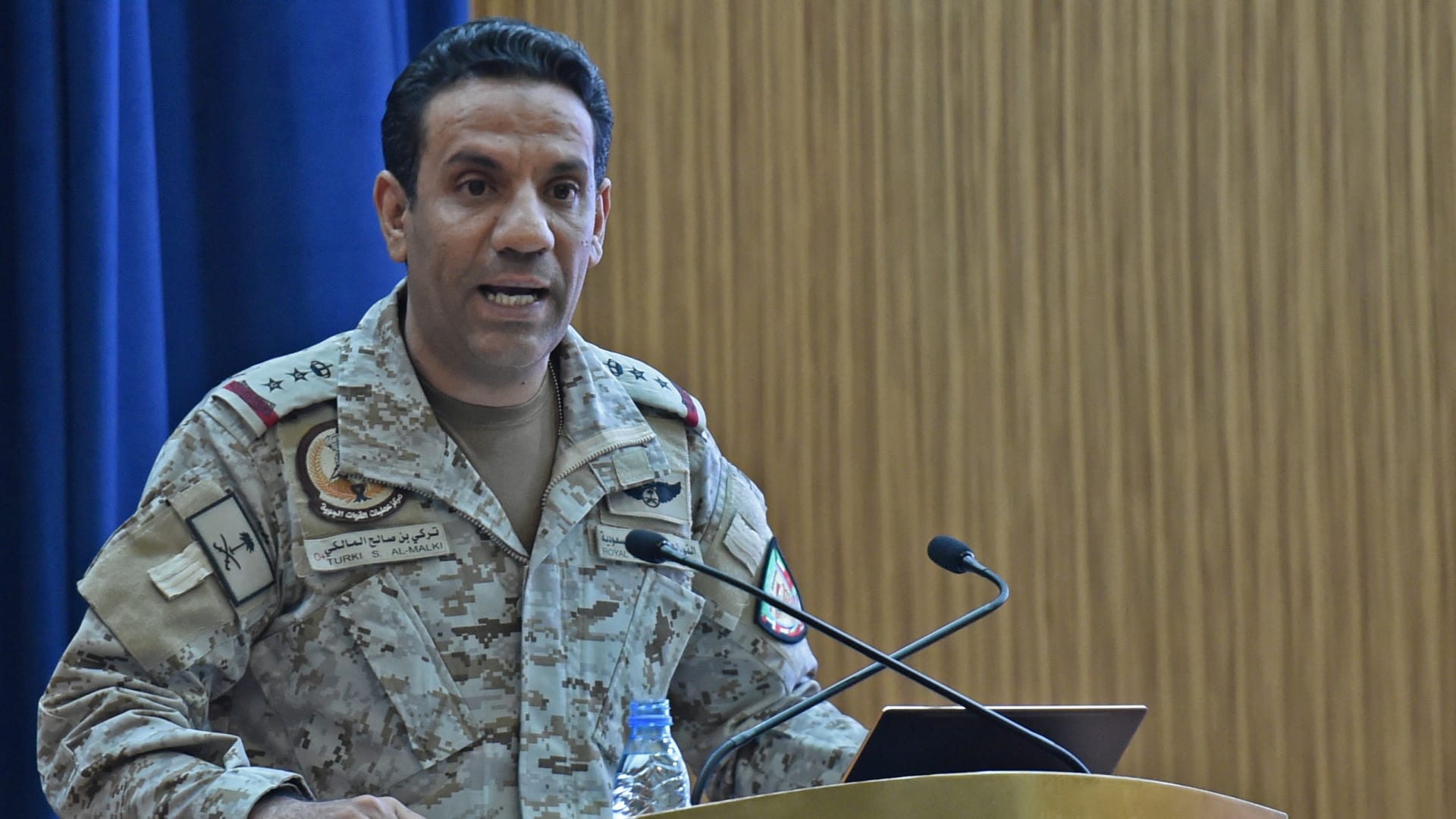  المتحدث الرسمي باسم وزارة الدفاع السعودية العميد تركي المالكي 