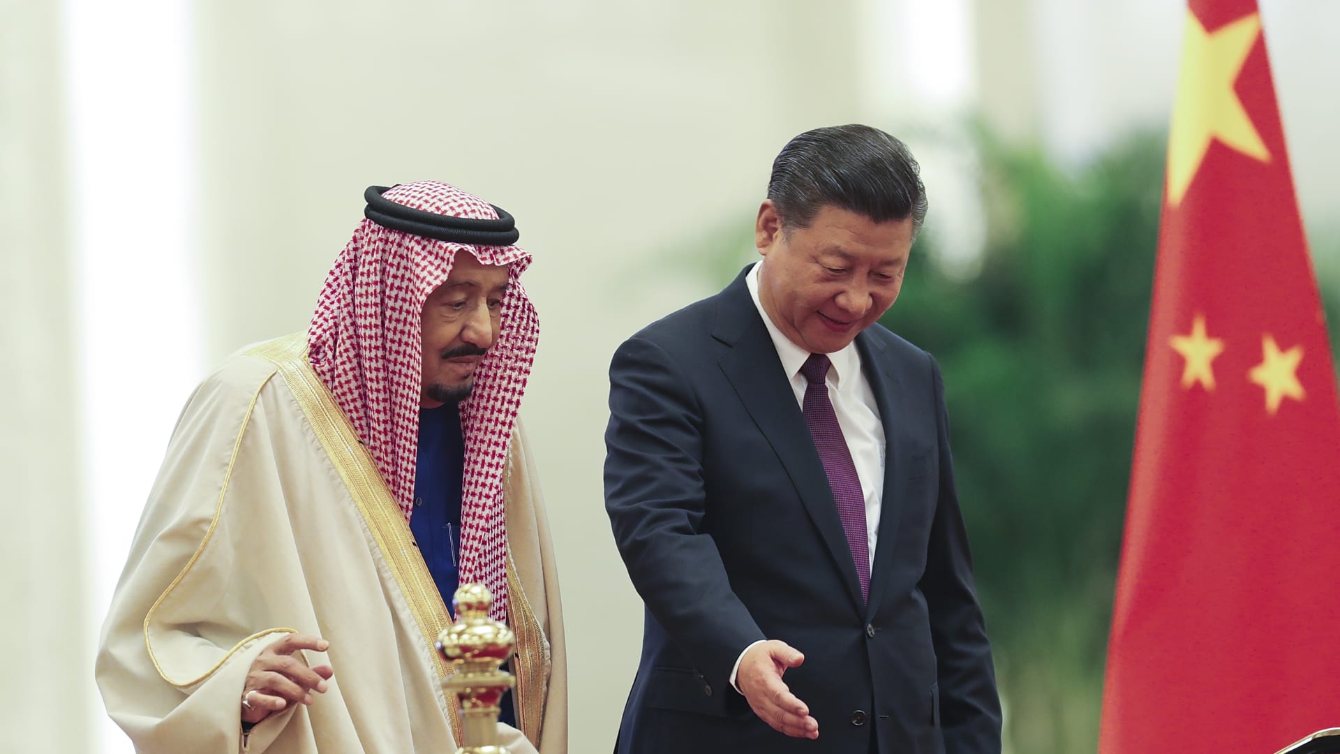 القمة العربية الصينية السعودية والصين