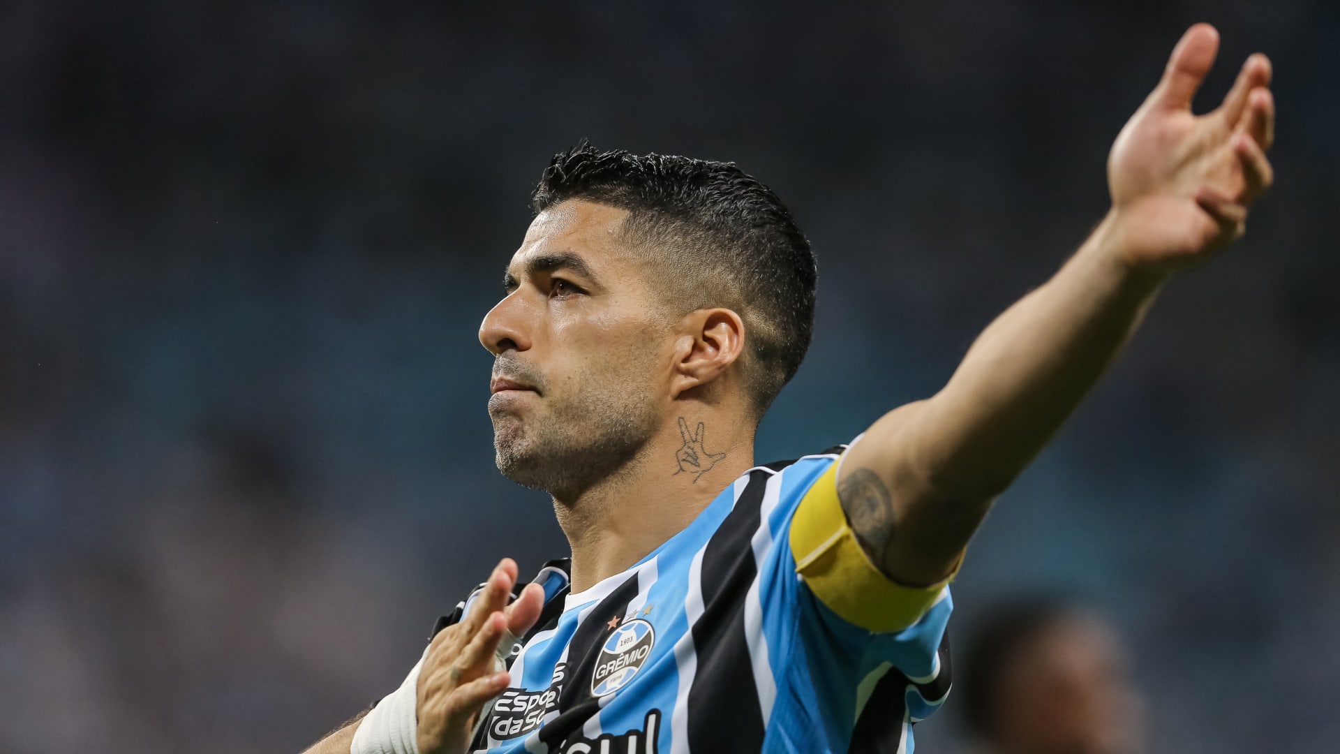 بطريقة "استثنائية".. جماهير نادي غريميو البرازيلي تودع لويس سواريز 1 بطريقة "استثنائية".. جماهير نادي غريميو البرازيلي تودع لويس سواريز