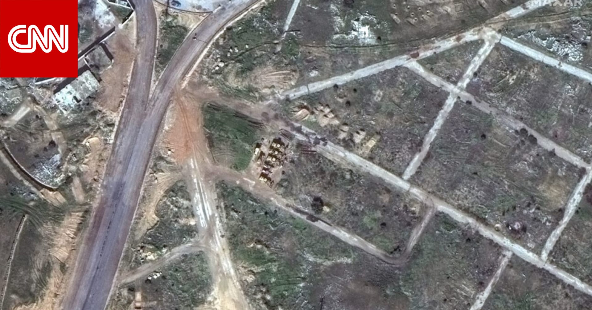 صور التقطتها أقمار صناعية تظهر بناء مصر منطقة عازلة عند حدود غزة