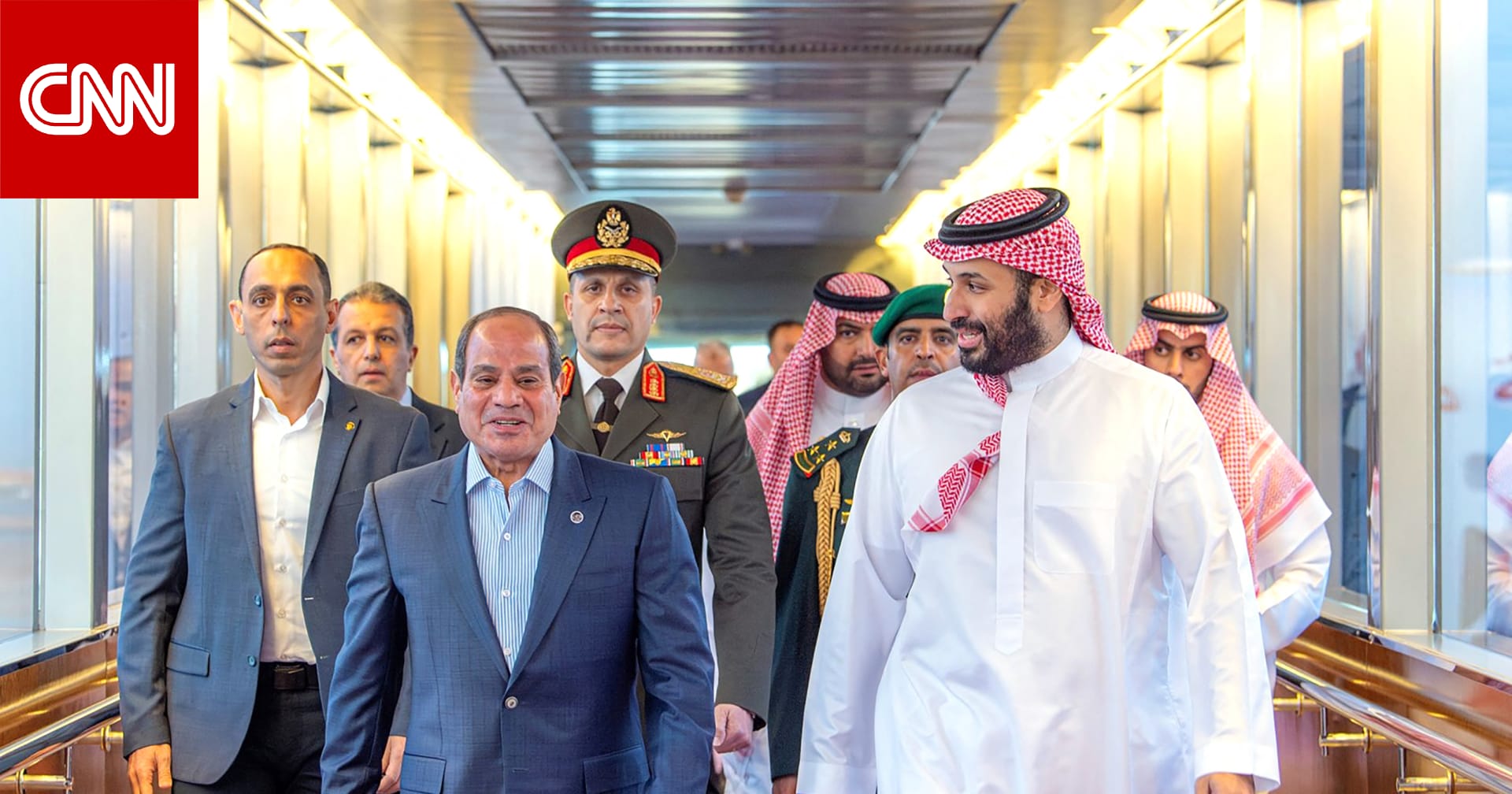 محمد بن سلمان والسيسي يبحثان التصعيد العسكري في الشرق الأوسط