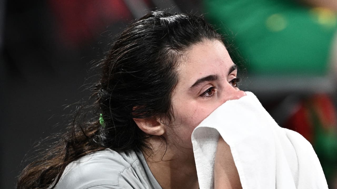 لاعبة تنس الطاولة السورية هند ظاظا