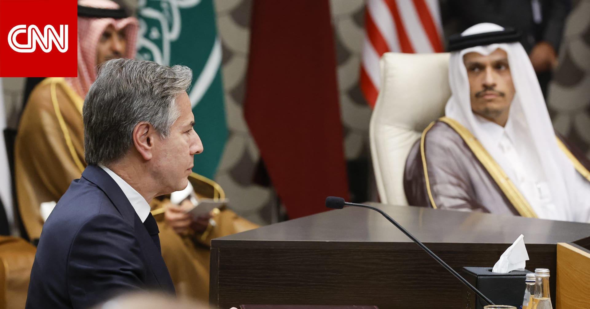 مصدر مطلع: رئيس وزراء قطر قال لبلينكن إن مفاوضات الرهائن في اتجاه إيجابي لكن الوضع متغير