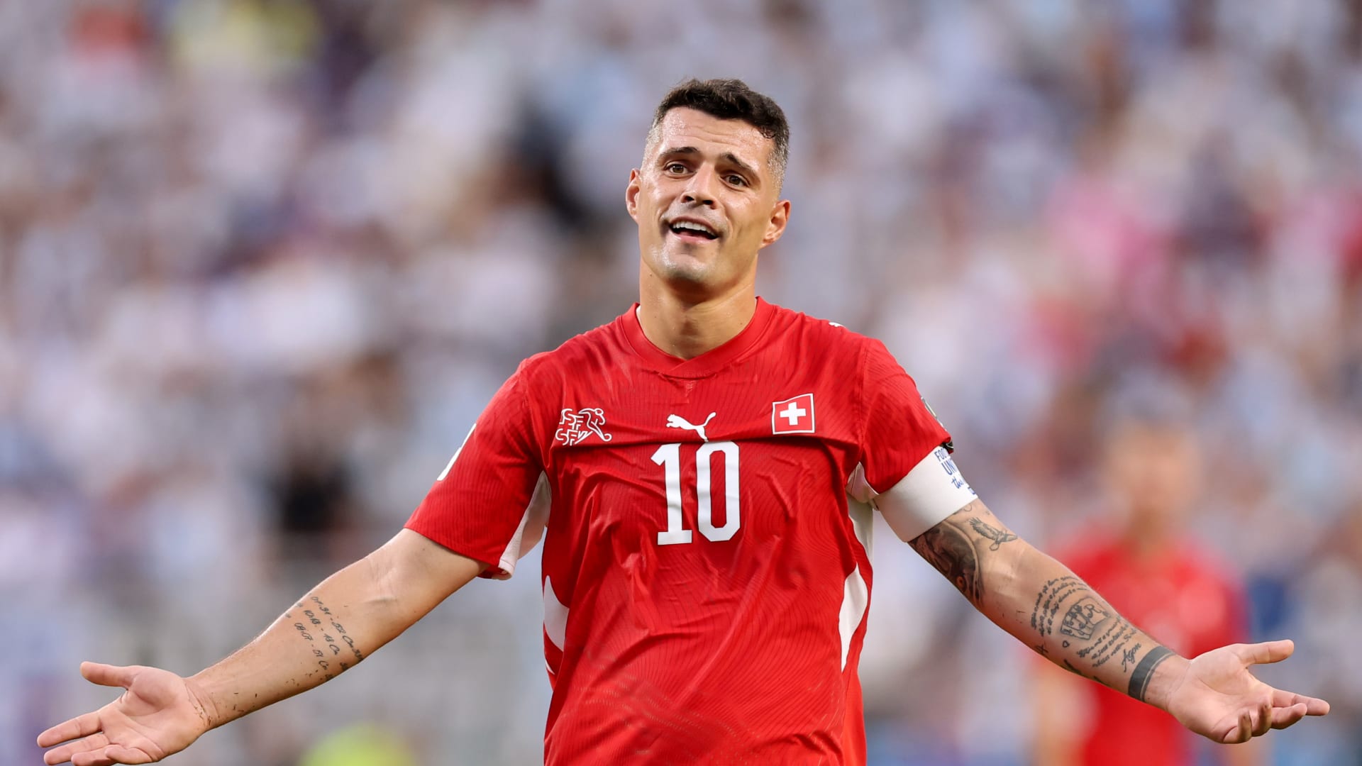 استبعاد غرانيت تشاكا من معسكر منتخب سويسرا لهذا السبب