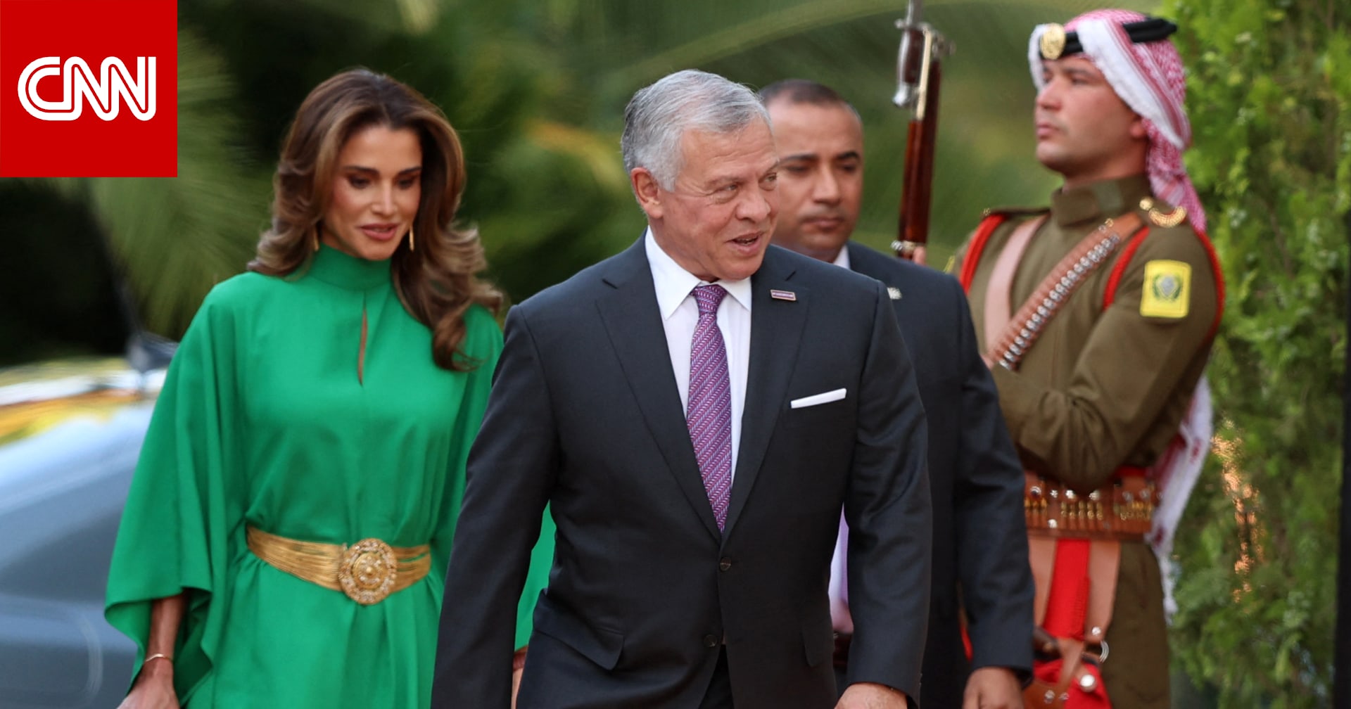 "رفعتوا راسنا".. الملك عبدالله والملكة رانيا بعد تأهل منتخب الأردن لنهائي كأس آسيا