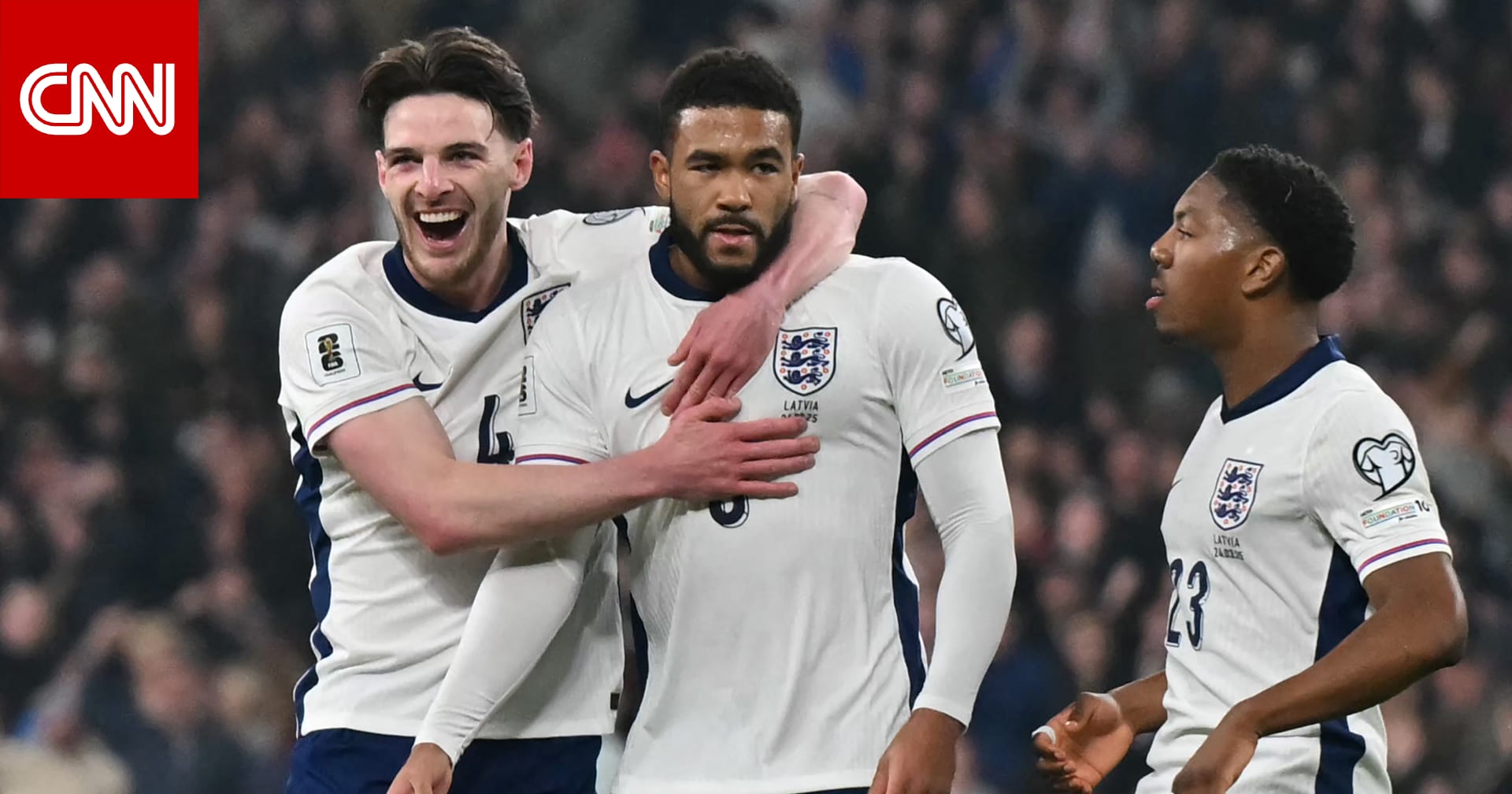 رييس جيمس يسجّل هدفاً "عالمياً" مع منتخب إنجلترا