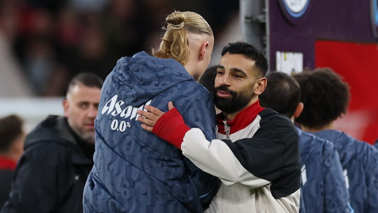 تصريح "لافت" من هالاند عن محمد صلاح بعد إعلان مغادرته لليفربول