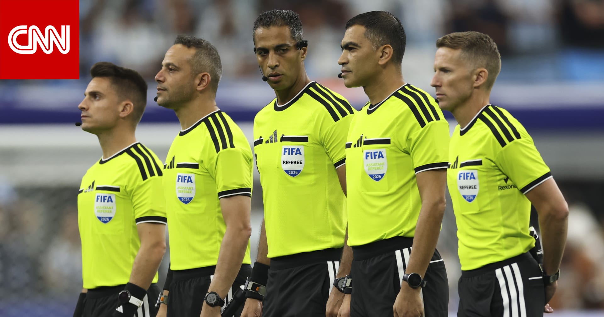 اتحاد الكرة المصري يهنئ طاقم التحكيم بعد مشاركته في كأس العالم 2026
