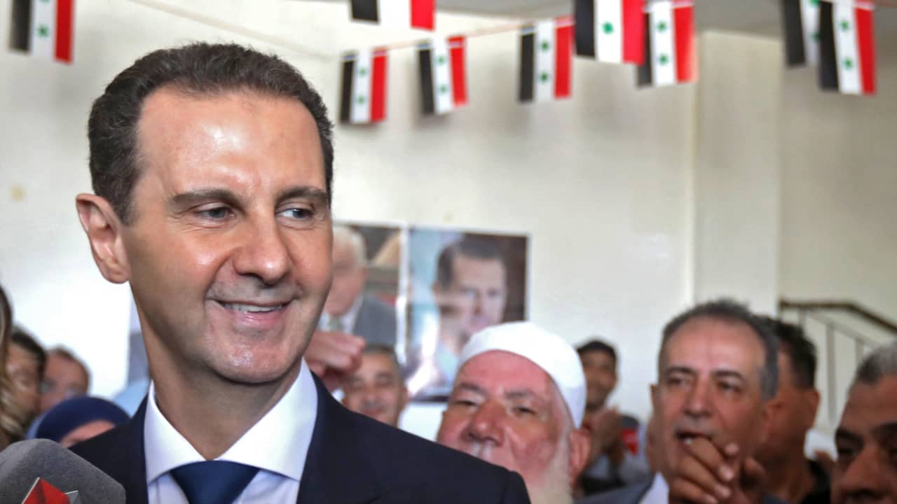 من دوما.. بشار الأسد يرد على البيان الرباعي: اهتمامنا برأيكم في الانتخابات "صفر"