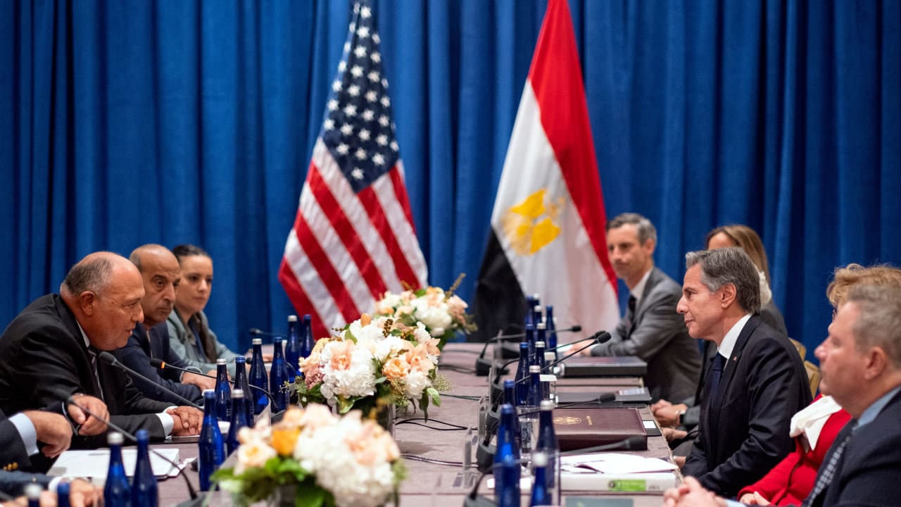 اتصال هاتفي بين وزيري خارجية أمريكا ومصر عن "سد النهضة وحقوق الإنسان والاستقرار الإقليمي"
