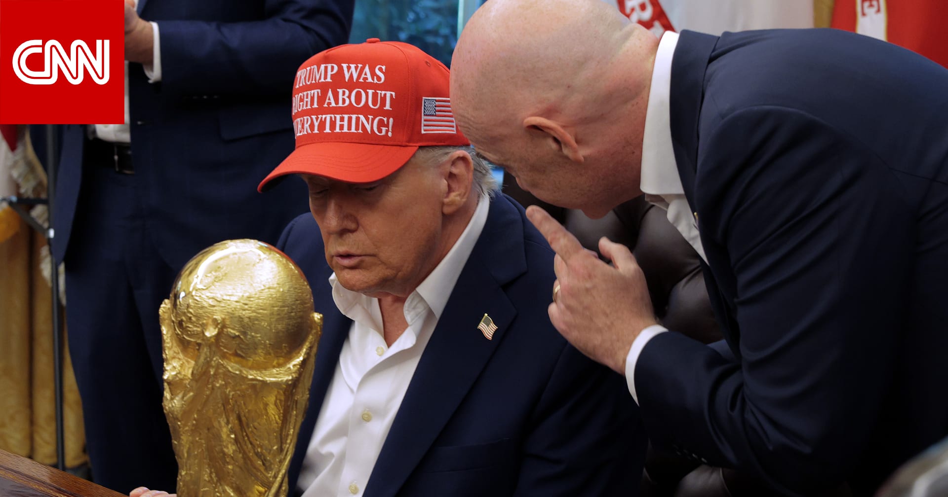 ترامب: منتخب إيران مرحب به في كأس العالم 2026 لكن وجودهم لن يكون "مناسبًا"