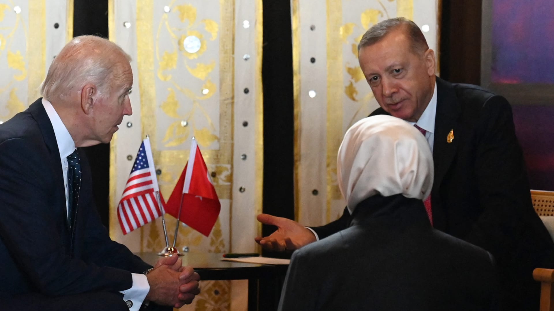 صورة أرشيفية للقاء سابق بين الرئيس الأمريكي جو بايدن ونظيره التركي رجب طيب أردوغان