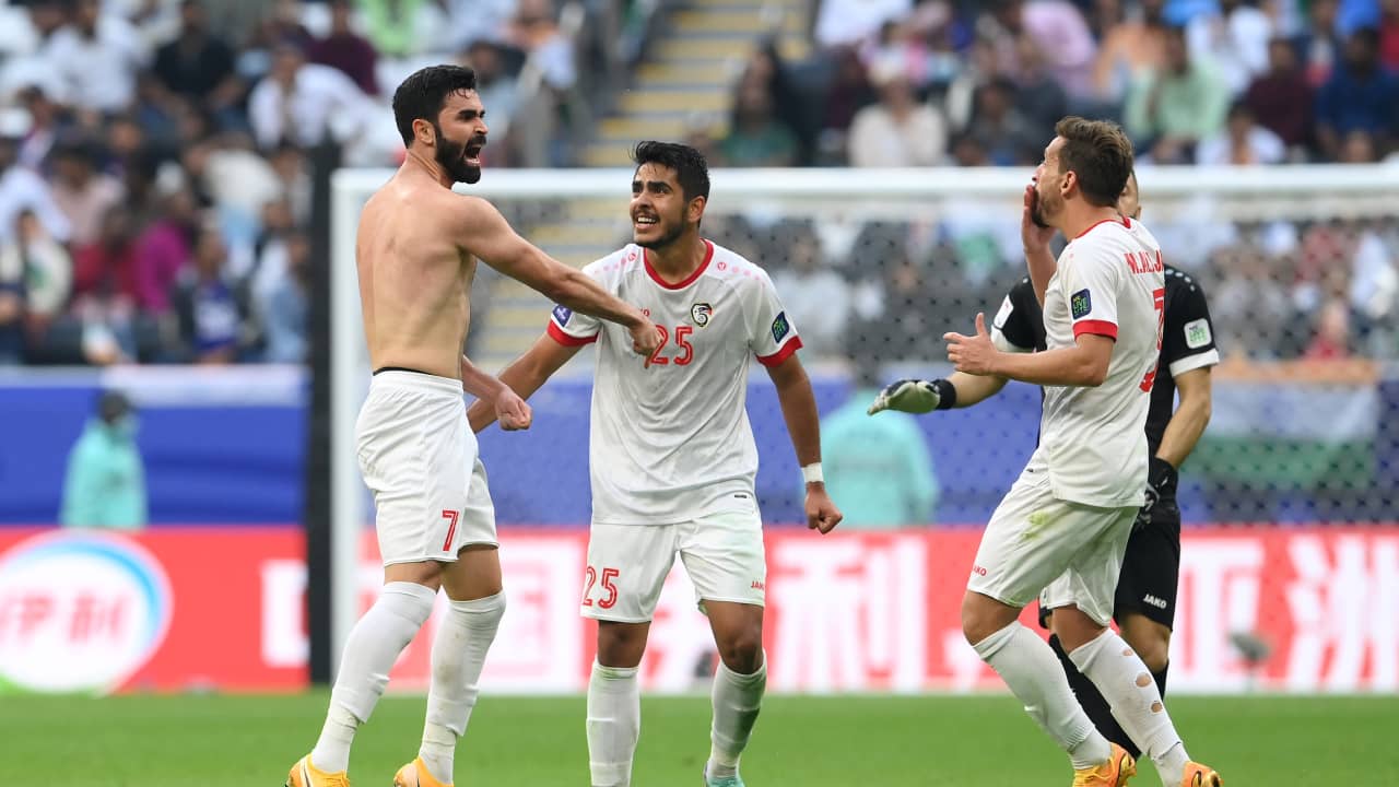 للمرة الأولى على مر تاريخها.. سوريا تبلغ الدور الثاني في كأس آسيا