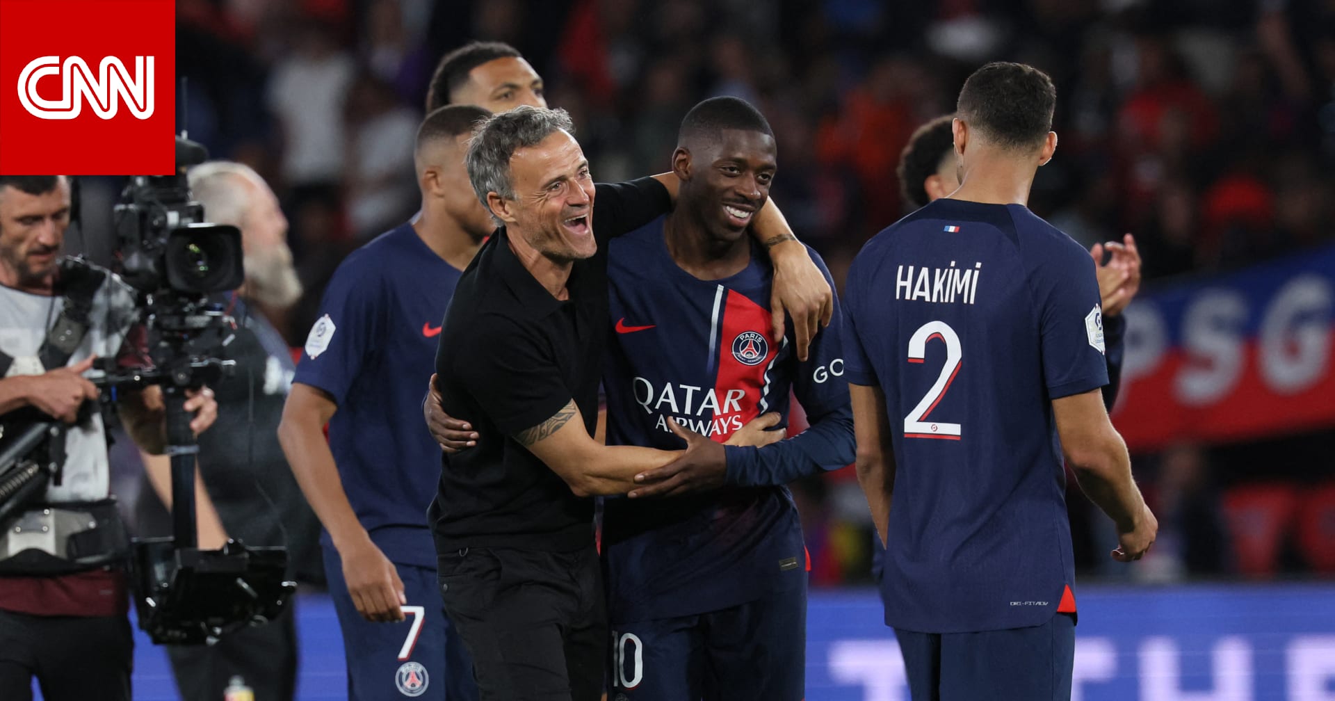 "لا قيمة لها".. مدرب باريس سان جيرمان يبدي استياءه من تصريحات ديمبيلي بحق زملائه