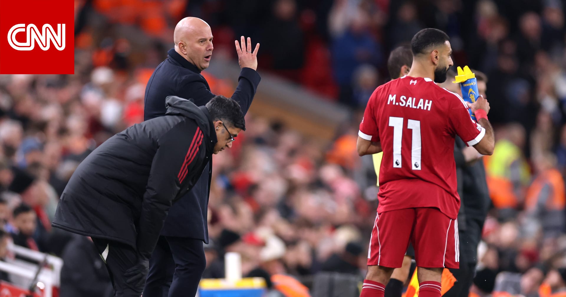 "ليس هو الوحيد".. سلوت يدافع عن محمد صلاح بعد صيامه عن التهديف