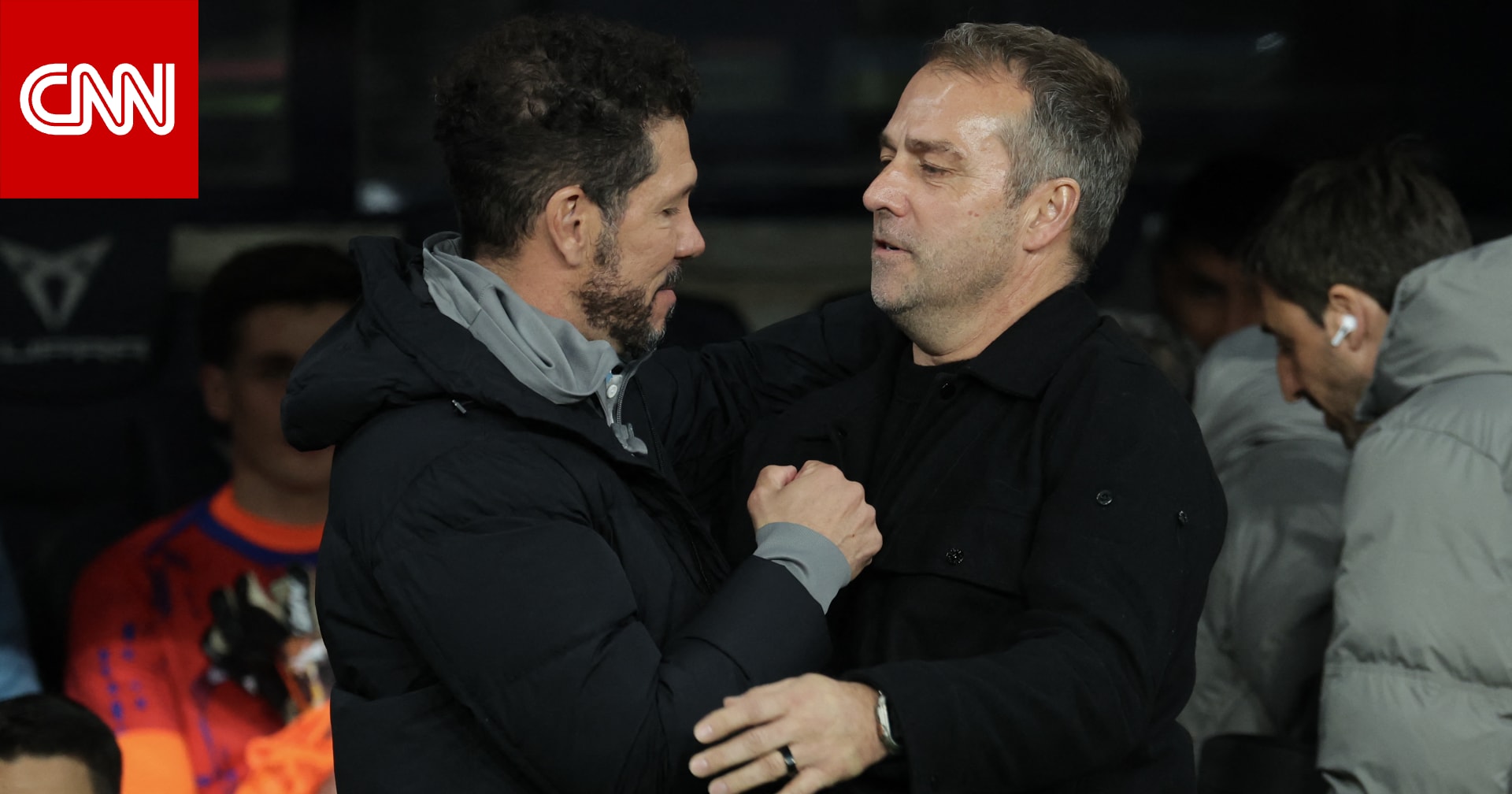 تصرف لافت من فليك مع سيميوني بعد فوز برشلونة على أتلتيكو