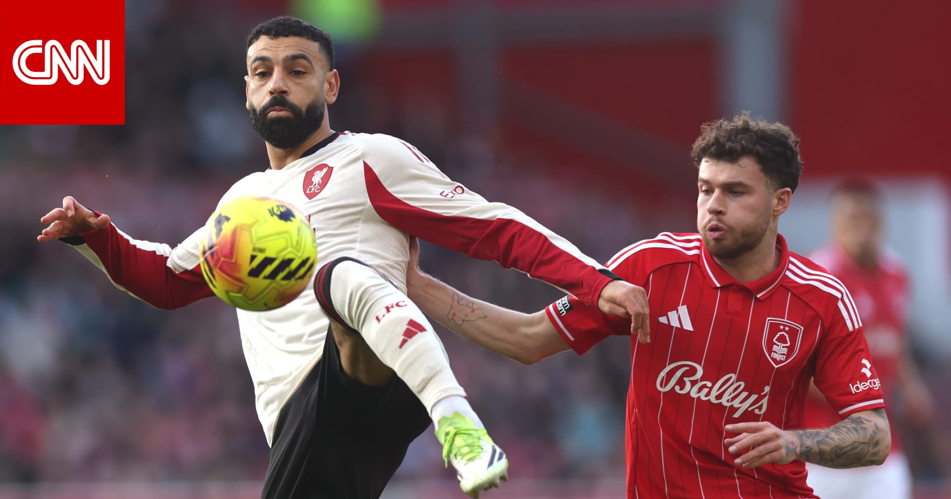 هذا ما فعله محمد صلاح بعد استبداله في مباراة ليفربول ونوتينغهام 