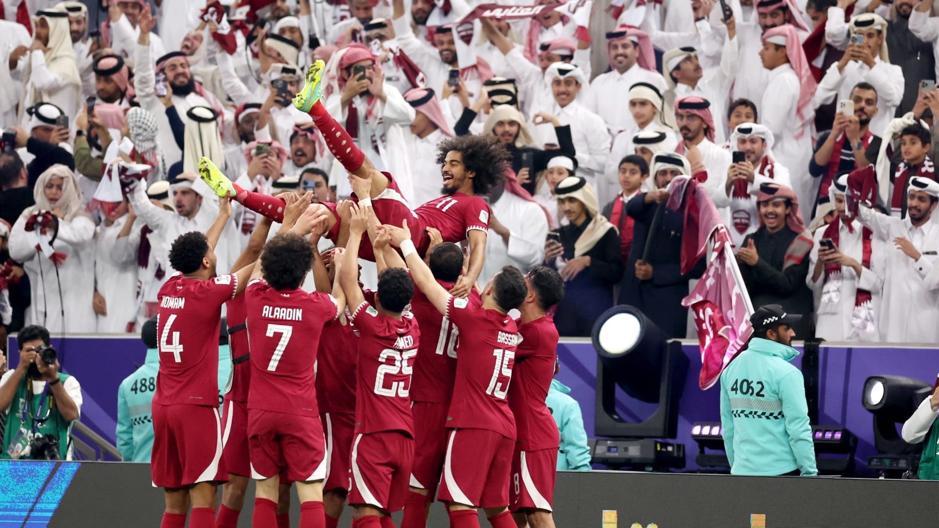 قطر تفوز على الأردن وتحرز لقب كأس آسيا للمرة الثانية في تاريخها