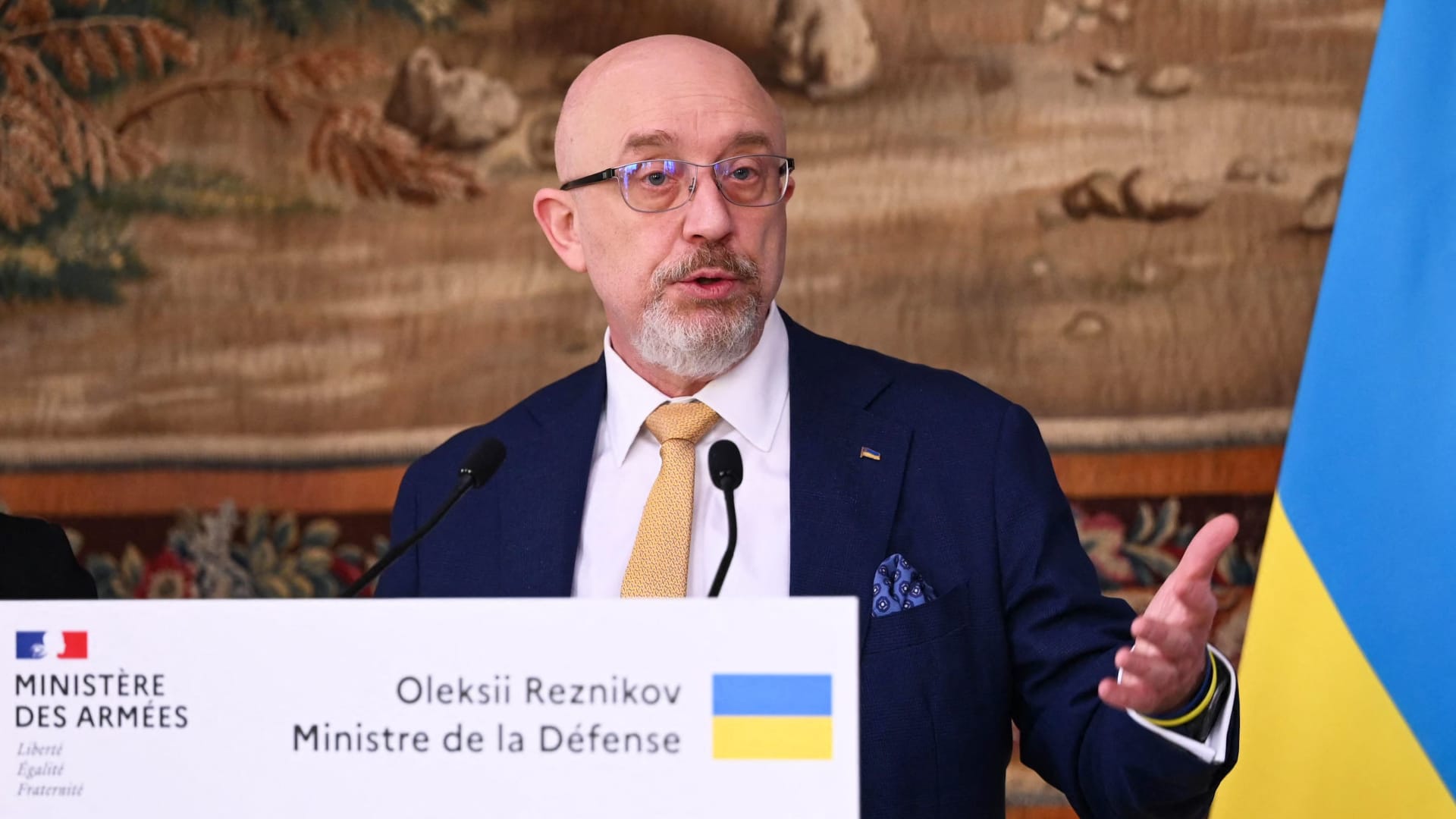  وزير الدفاع الأوكراني أوليكسي ريزنيكوف