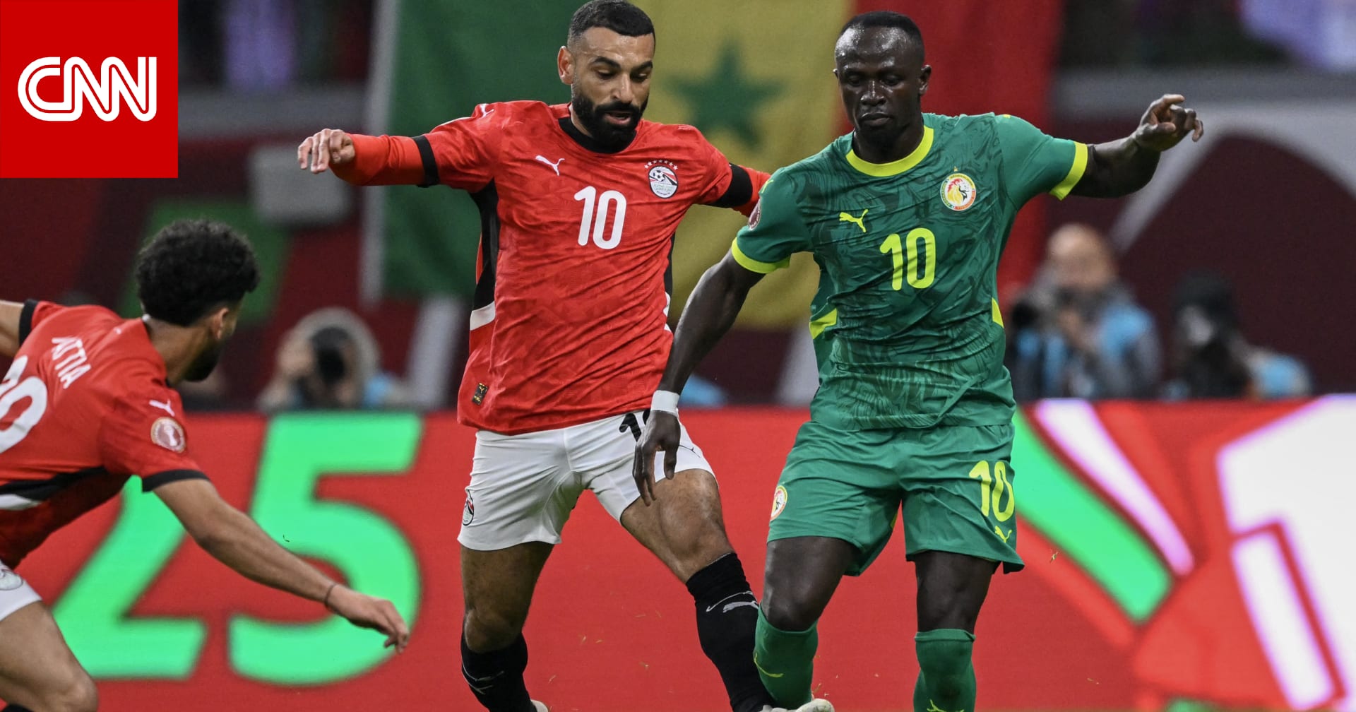 تصرف "لافت" من ماني مع محمد صلاح بعد فوز السنغال على مصر