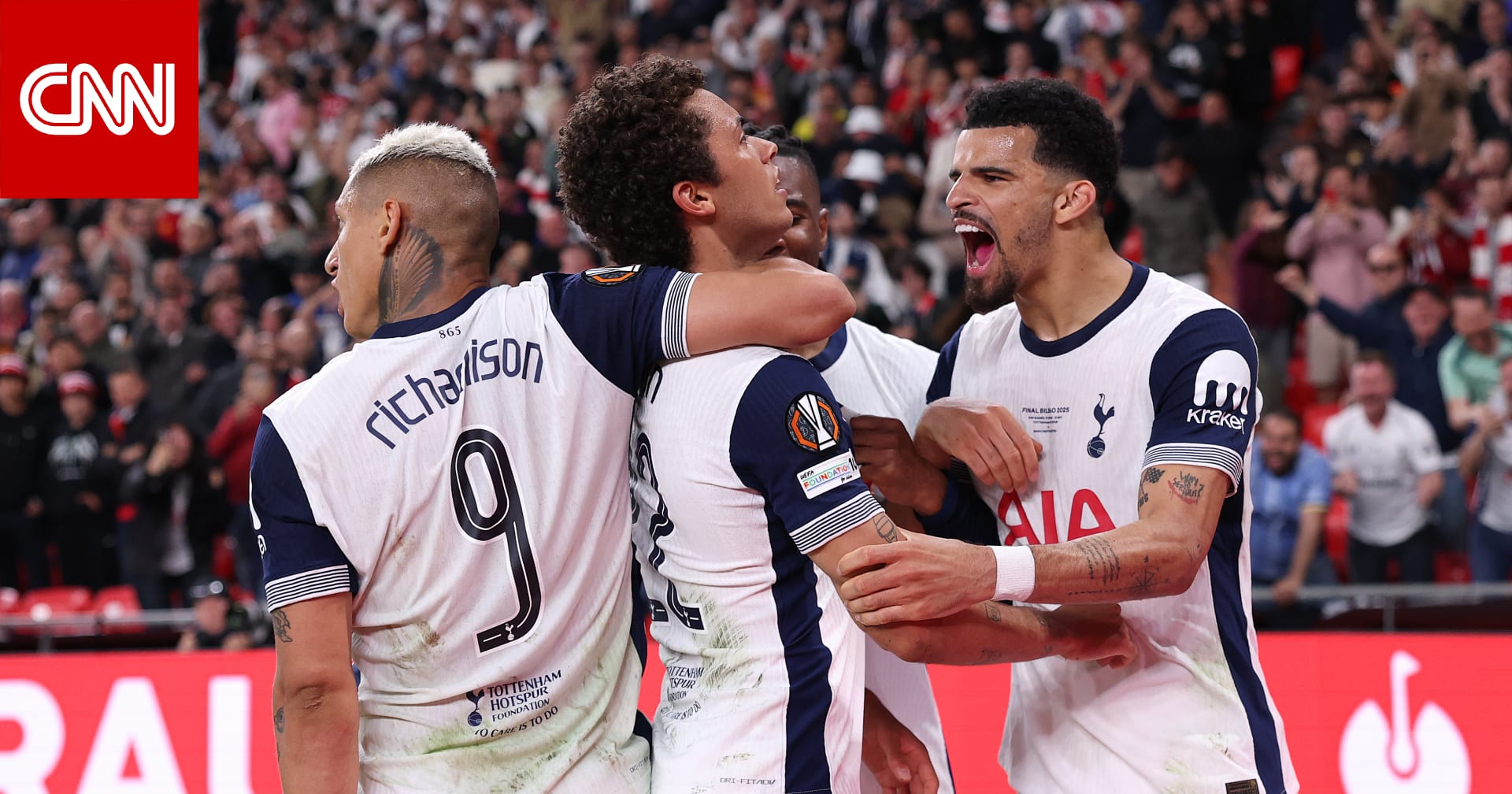 توتنهام يفوز بلقب الدوري الأوروبي على حساب مانشستر يونايتد