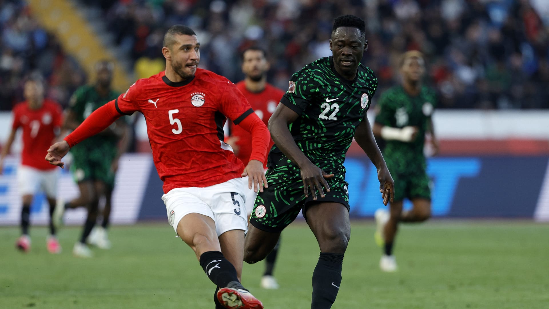 منتخب مصر يخسر من نيجيريا في مباراة تحديد المركز الثالث بكأس إفريقيا