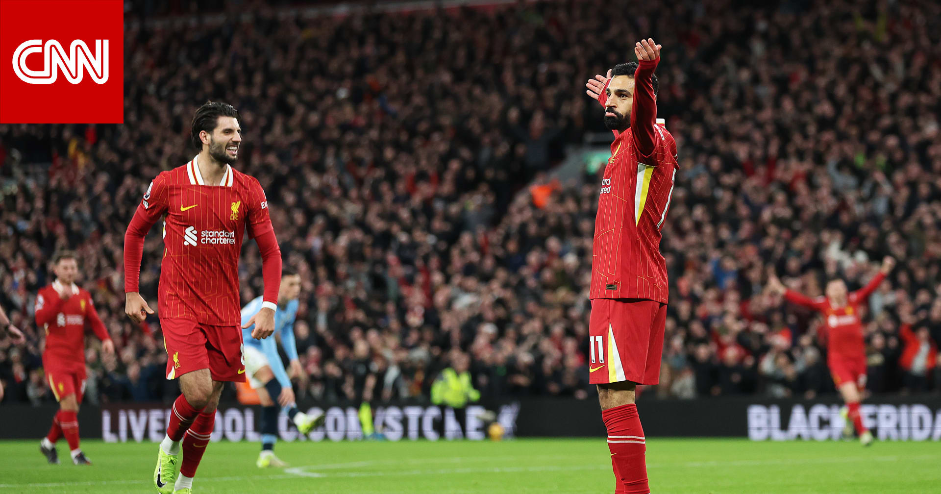 محمد صلاح يضع بصمته في قمة ليفربول ومانشستر سيتي.. هذا ما قدمه