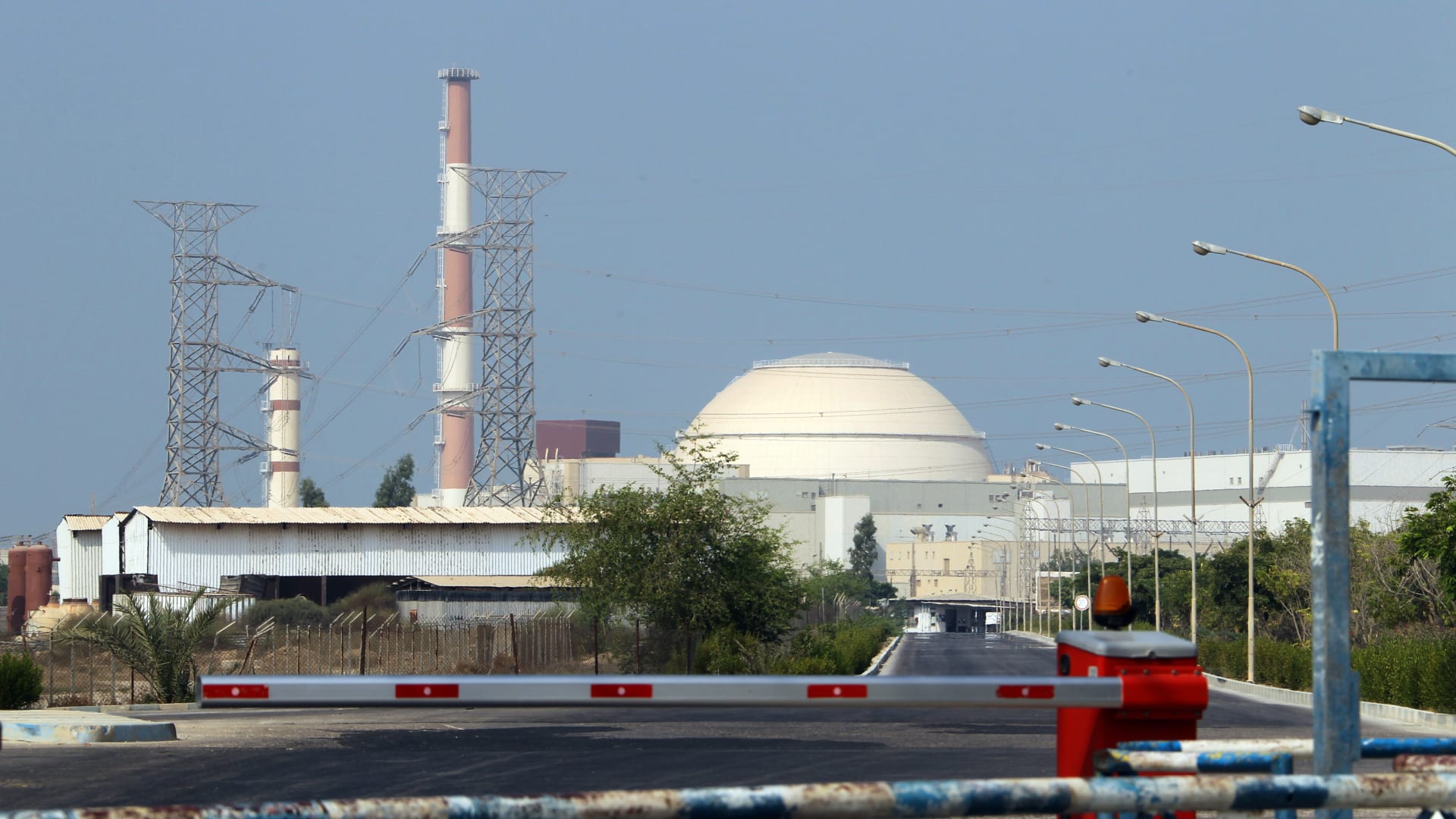 المفاعل في محطة بوشهر للطاقة النووية في جنوب إيران - 20 أغسطس 2010