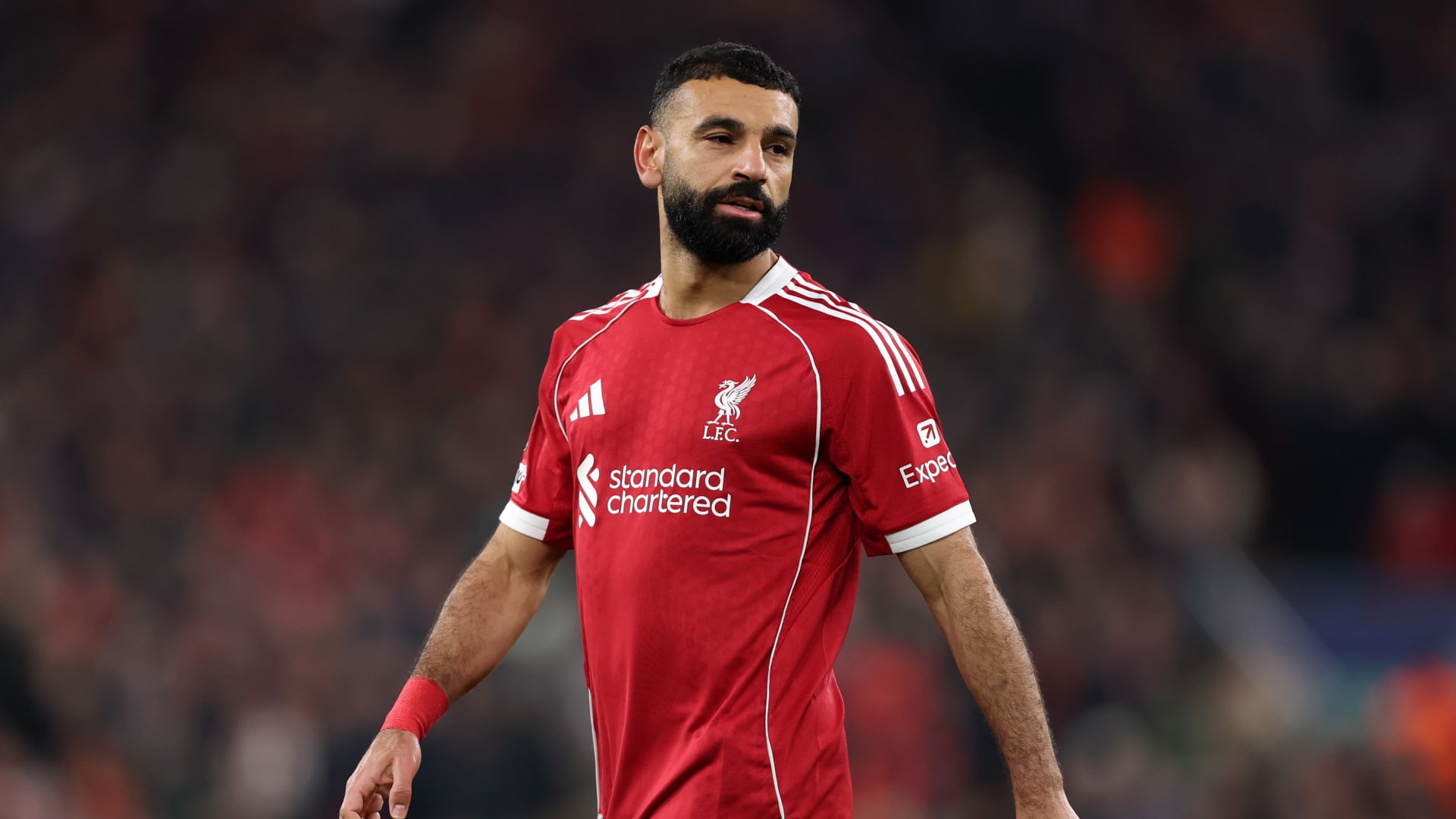 لقطة لصلاح من مواجهة سابقة أمام مانشستر سيتي.. وليفربول يعلق