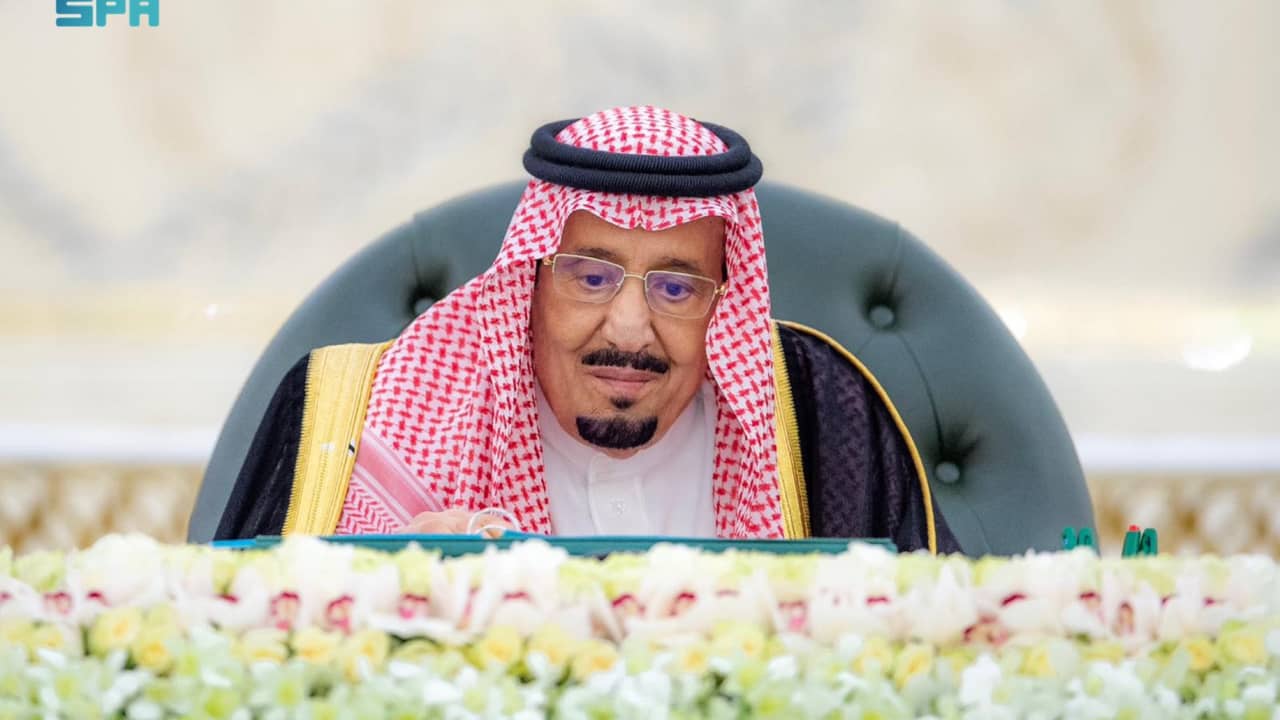 الملك سلمان يرأس اجتماع مجلس الوزراء السعودي