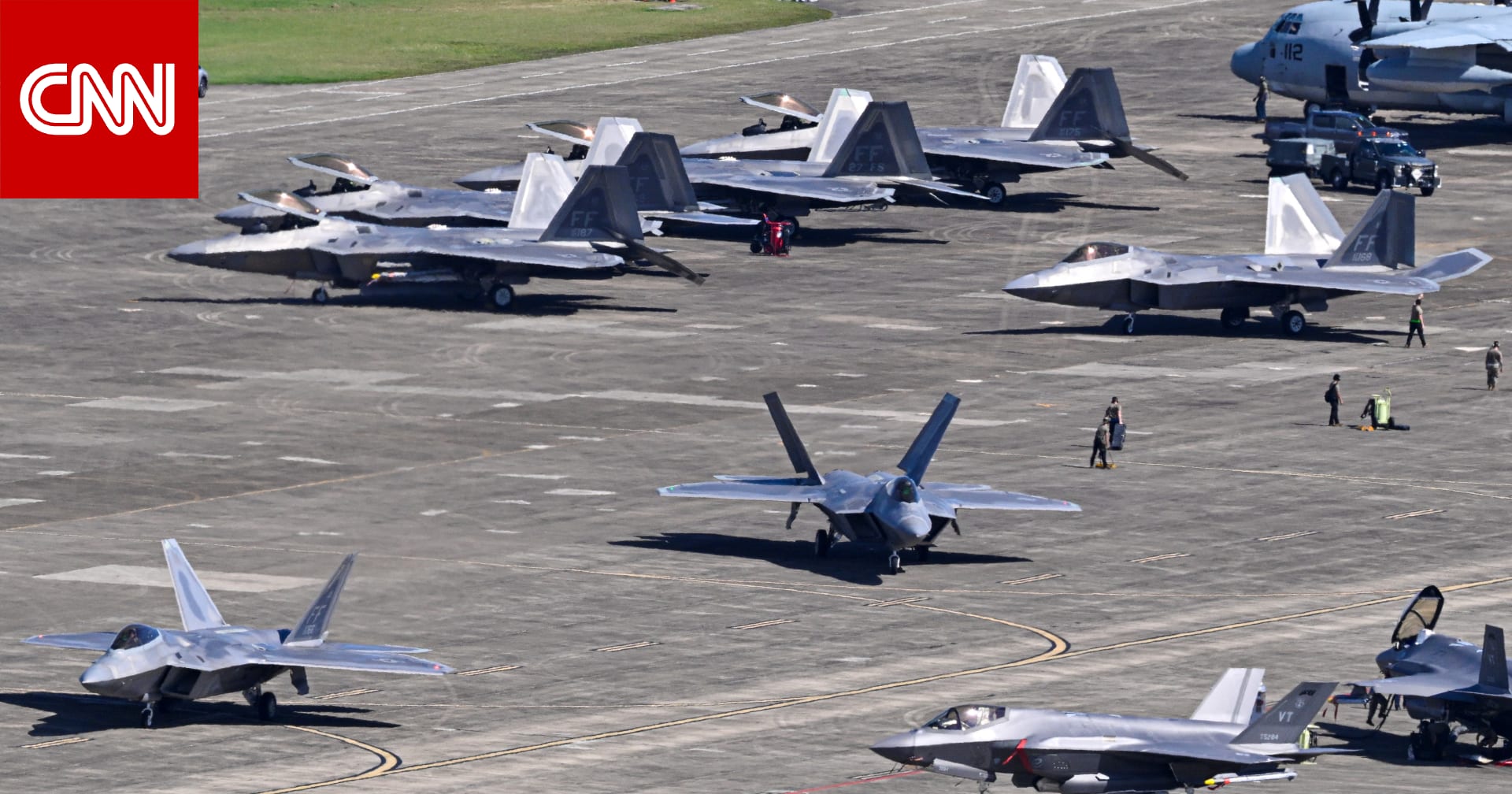 "إف-22 وصلت إسرائيل".. ماذا رصدت الأقمار الصناعية الصينية بشأن المقاتلة الشبحية الأمريكية؟