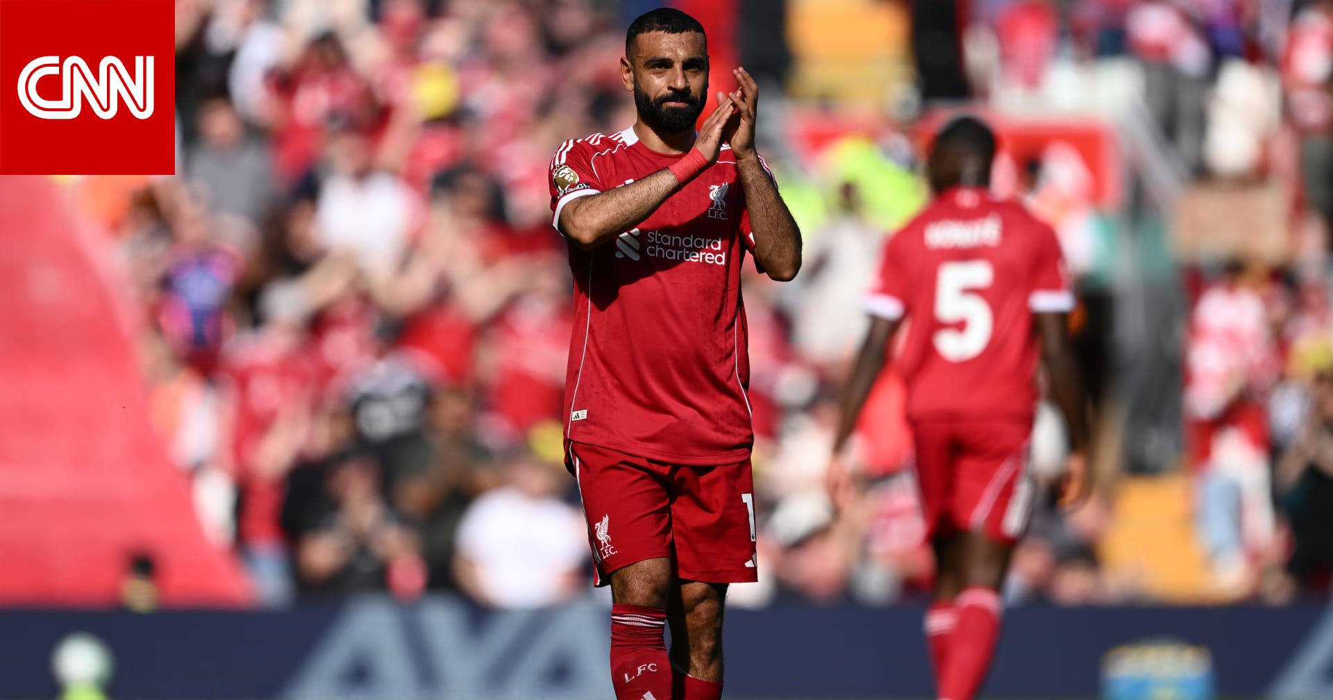 البريميرليغ.. هذا ما فعله جمهور ليفربول لحظة استبدال محمد صلاح بداعي الإصابة