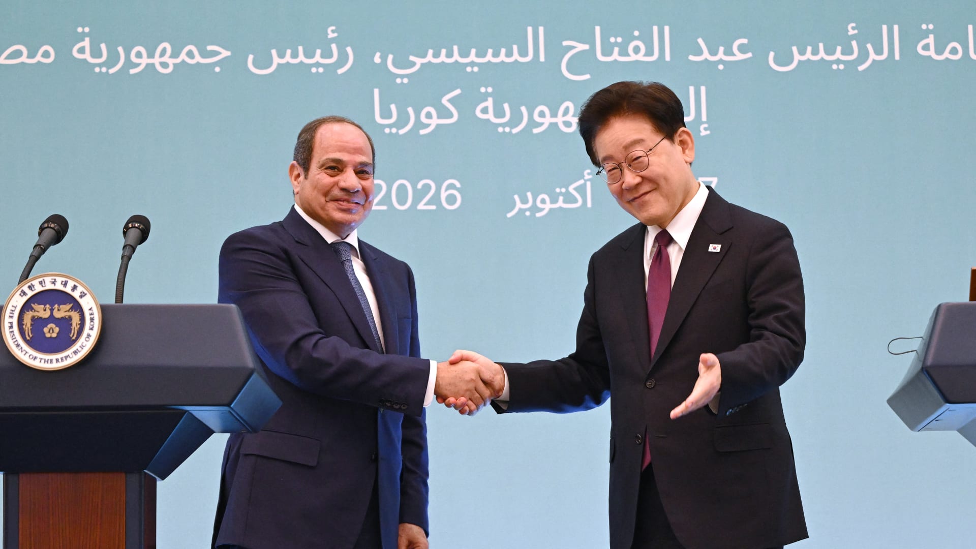"سأسلك طريقاً جديداً مع مصر".. السيسي يعلّق على تصريحات رئيس كوريا الجنوبية
