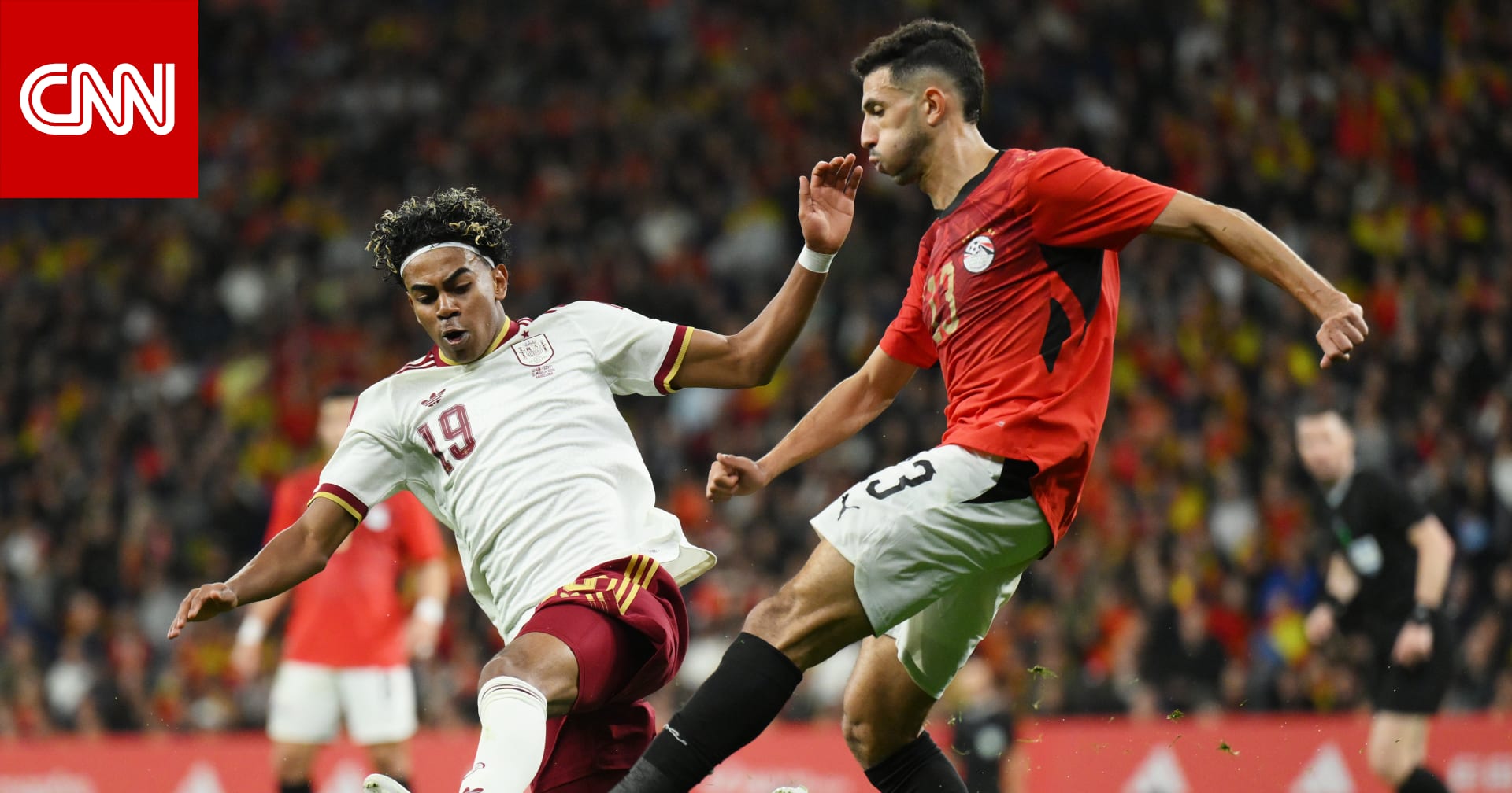 بيان "غاضب" من اتحاد الكرة المصري بعد هُتافات "معادية للإسلام" في مباراة إسبانيا