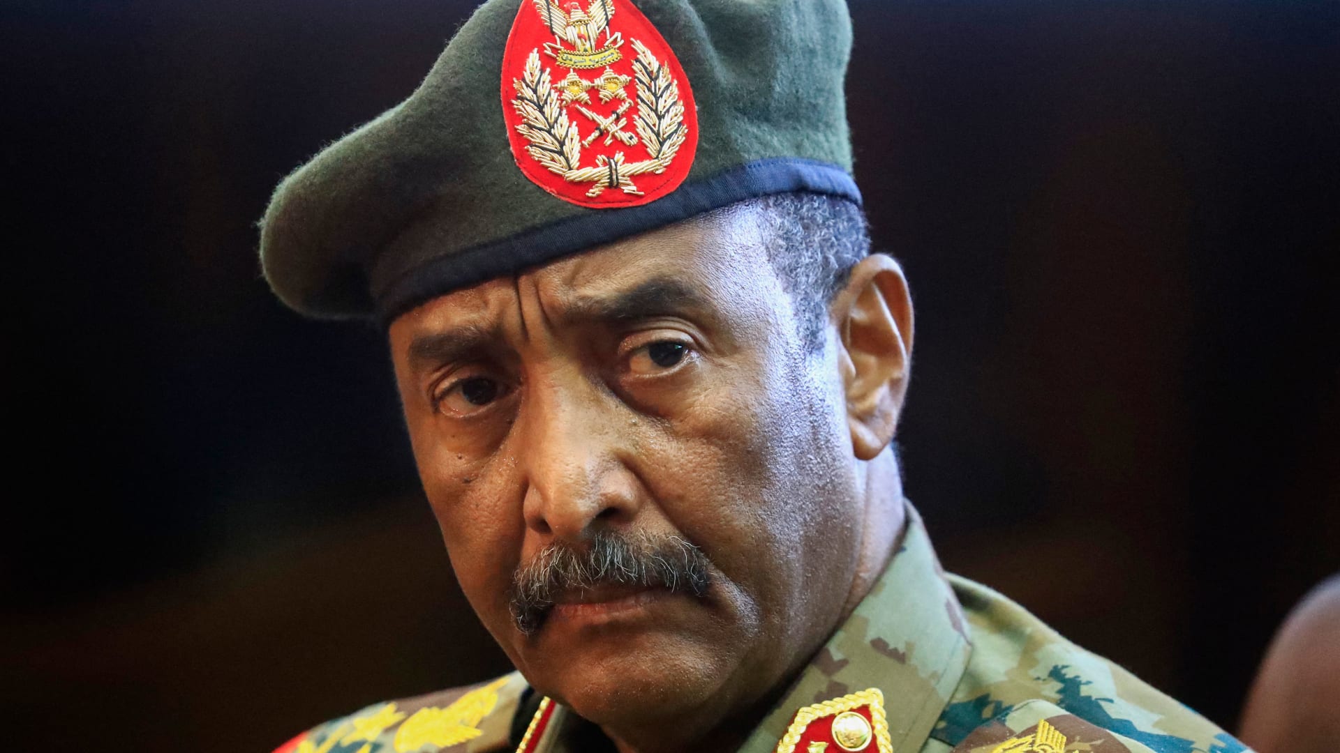 رئيس مجلس السيادة الانتقالي في السودان عبدالفتاح البرهان