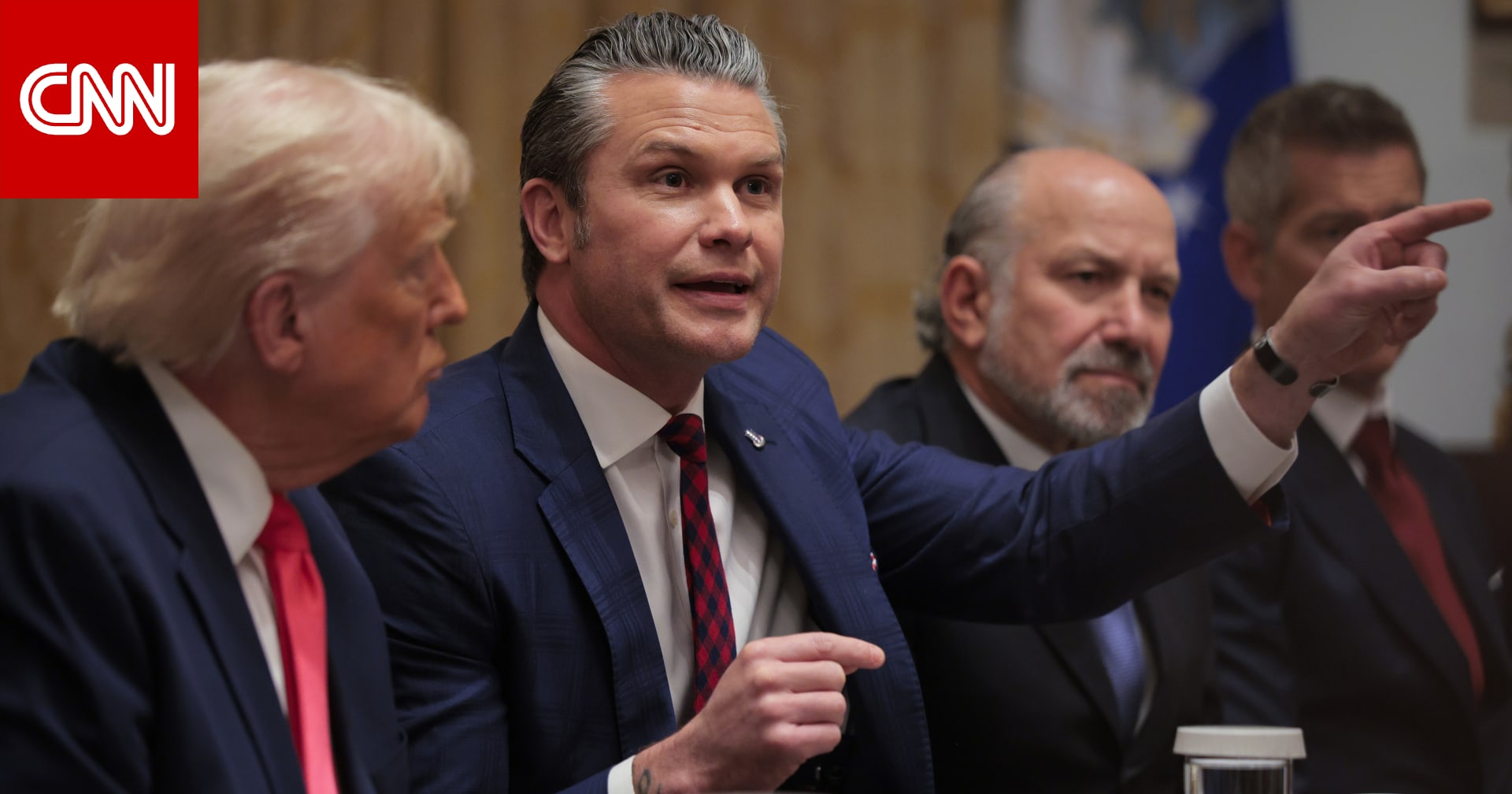 هيغسيث: أمريكا "على أتم الاستعداد" للتحرك ضد إيران إذا رفضت التفاوض 