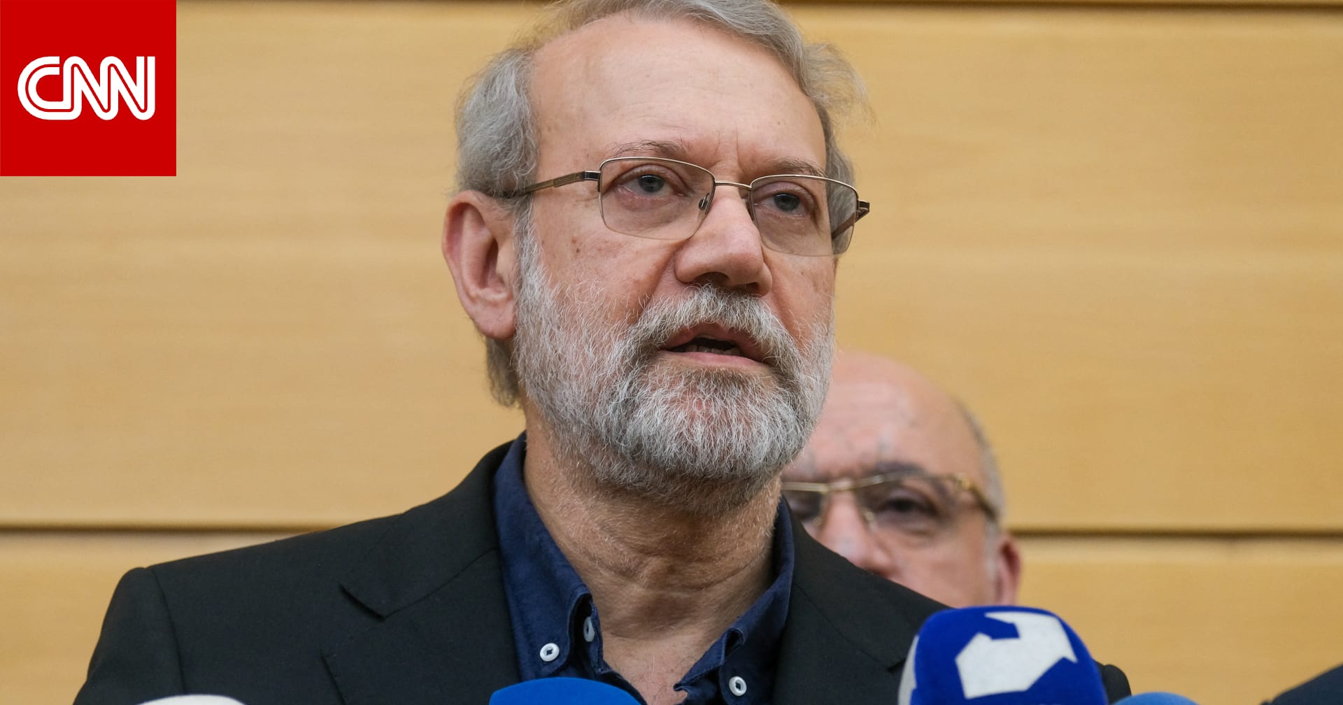 لاريجاني يزعم استغلال "موجة مدمرة ومنظمة" للمظاهرات المشروعة بإيران