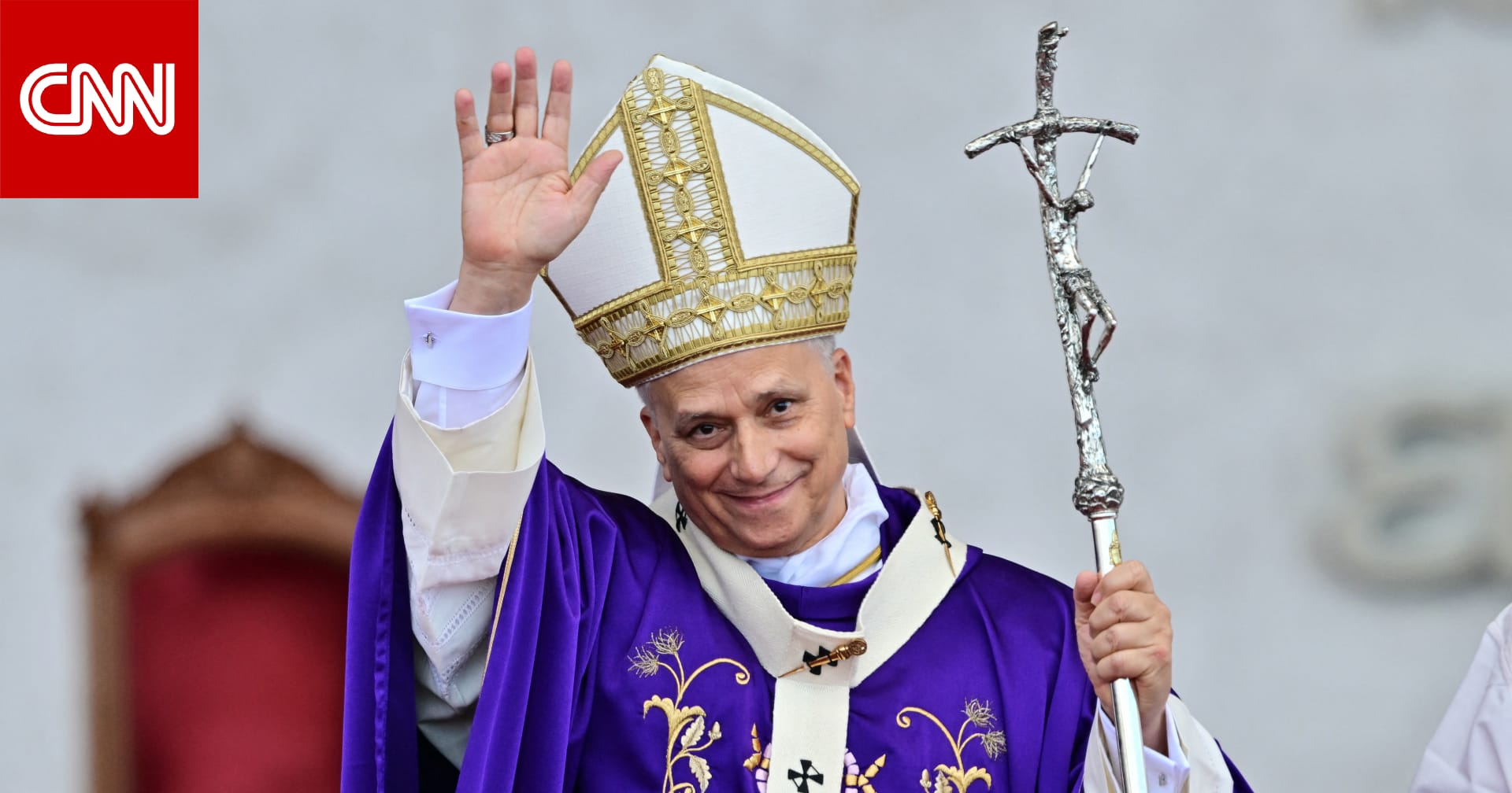 صوت عبير نعمة يستقبل البابا لاون في القداس الذي ترأسه ببيروت