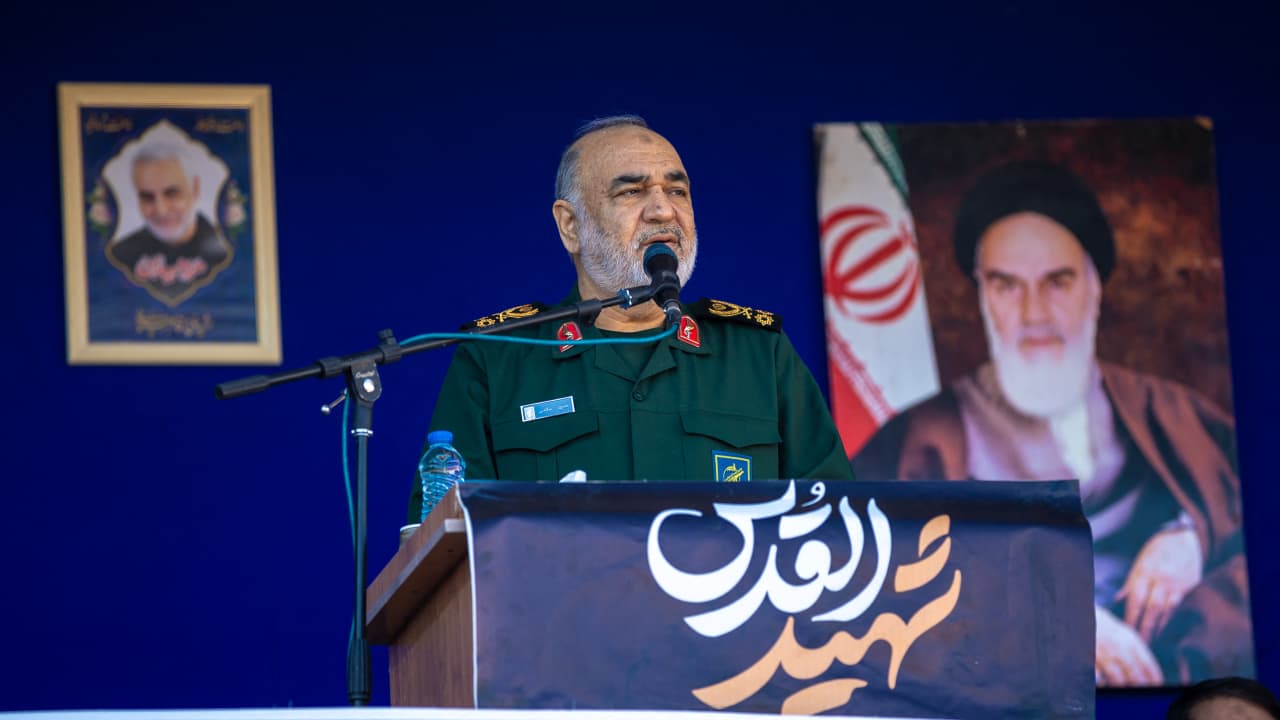 تفاعل على فيديو لحظة إعلان قائد الحرس الثوري الإيراني بدء الهجوم على إسرائيل