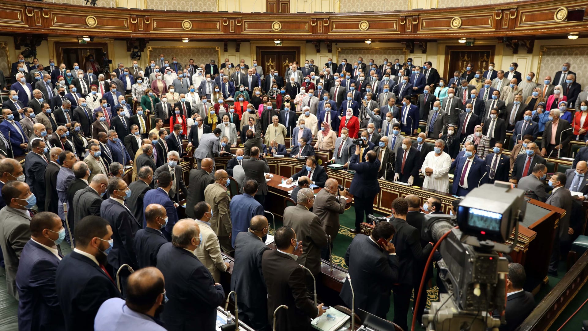 جلسة سابقة للبرلمان المصري 
