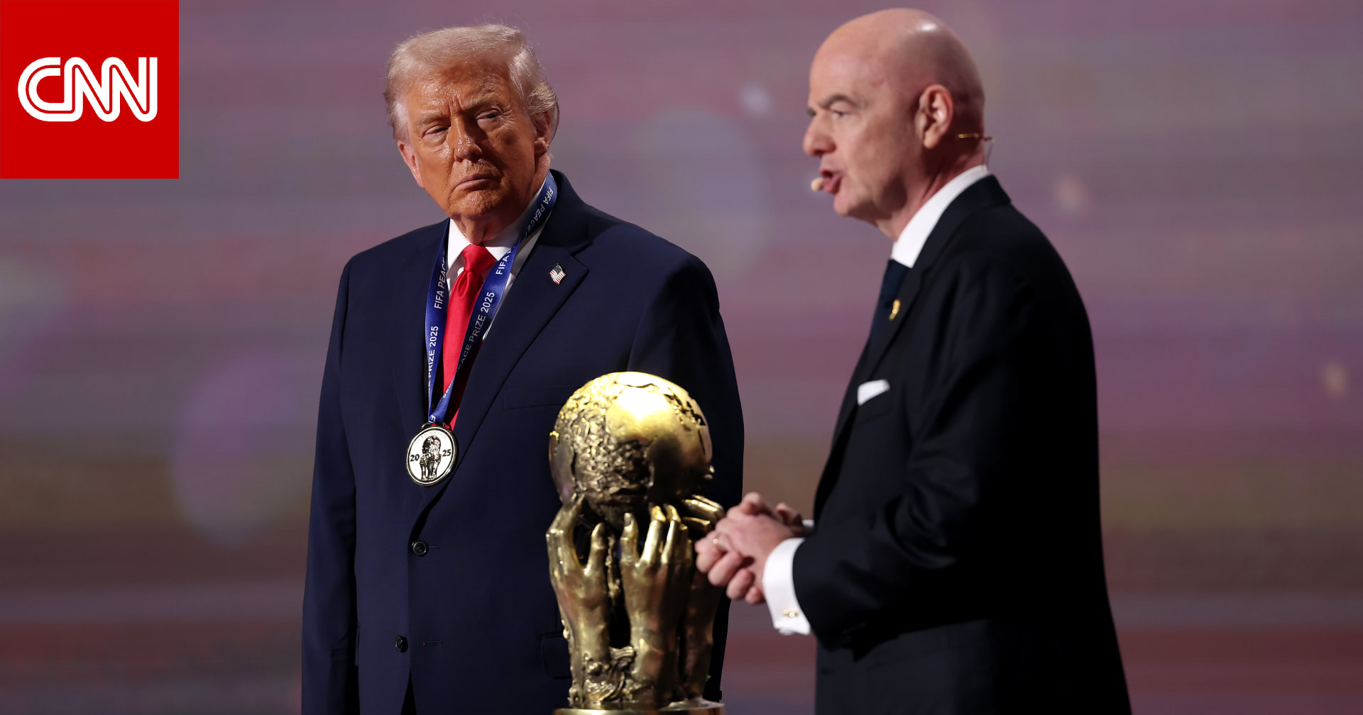 رئيس الفيفا: ترامب يًرحّب بمشاركة إيران في كأس العالم 2026 الذي ستستضيفه أمريكا