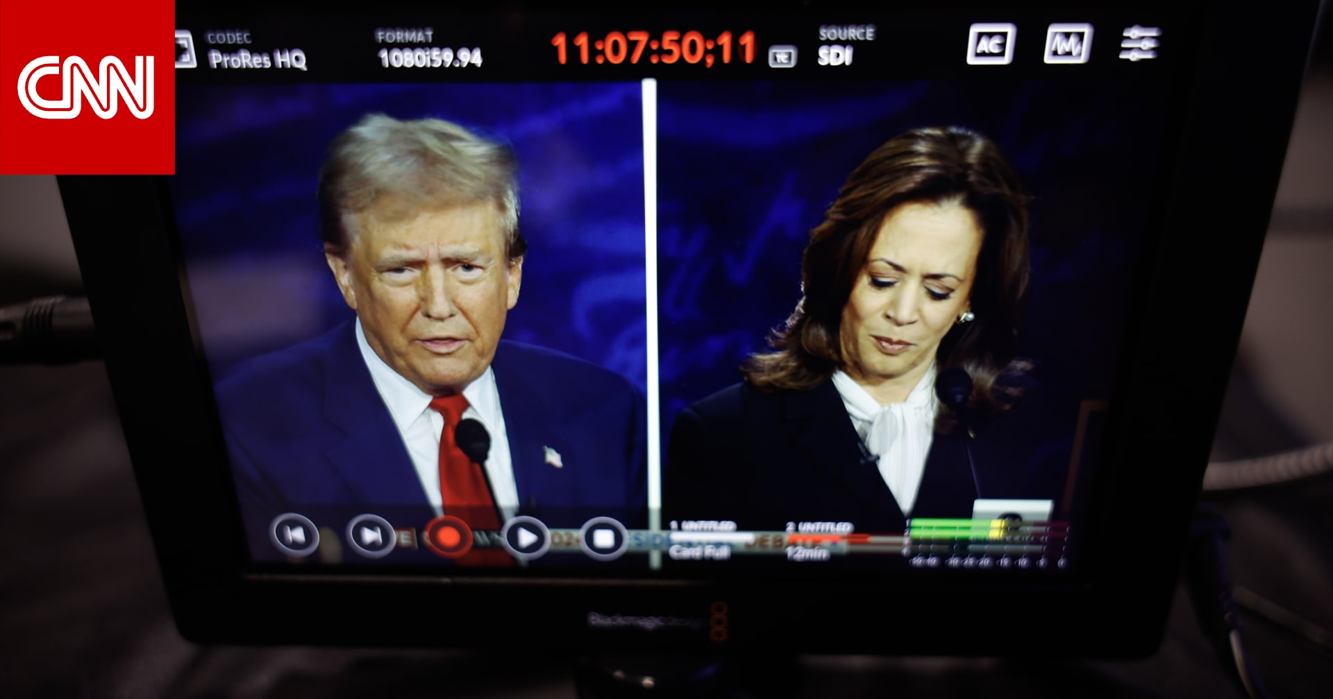 استطلاع لـCNN يقارن شعبية ترامب وهاريس في أريزونا ونيفادا