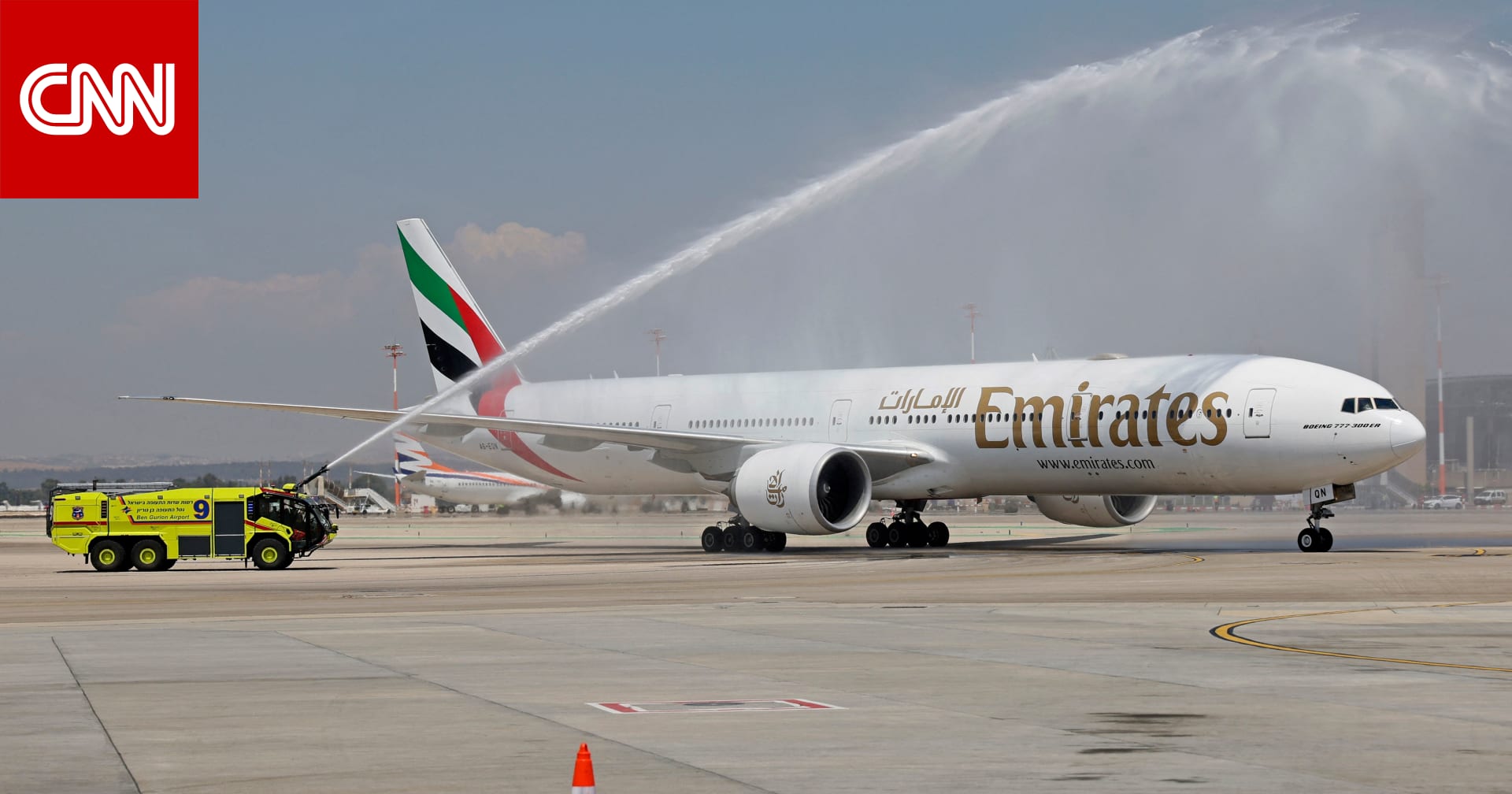 The primary Emirates aircraft lands in Tel Aviv … and Abu Dhabi’s ambassador is suspended