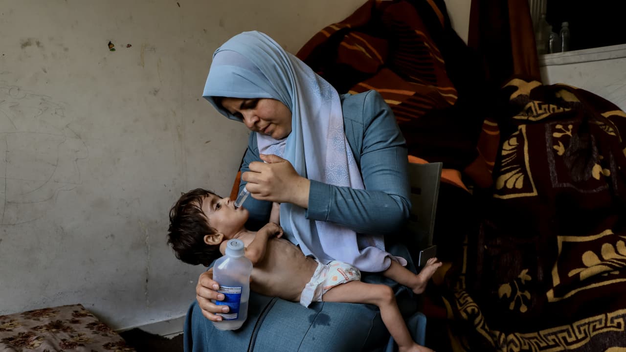     "ننتظر أن يموتوا واحدا تلو الآخر".. فلسطيني في شمال غزة يبكي طفلته الوليدة بعد وفاتها بسبب سوء التغذية