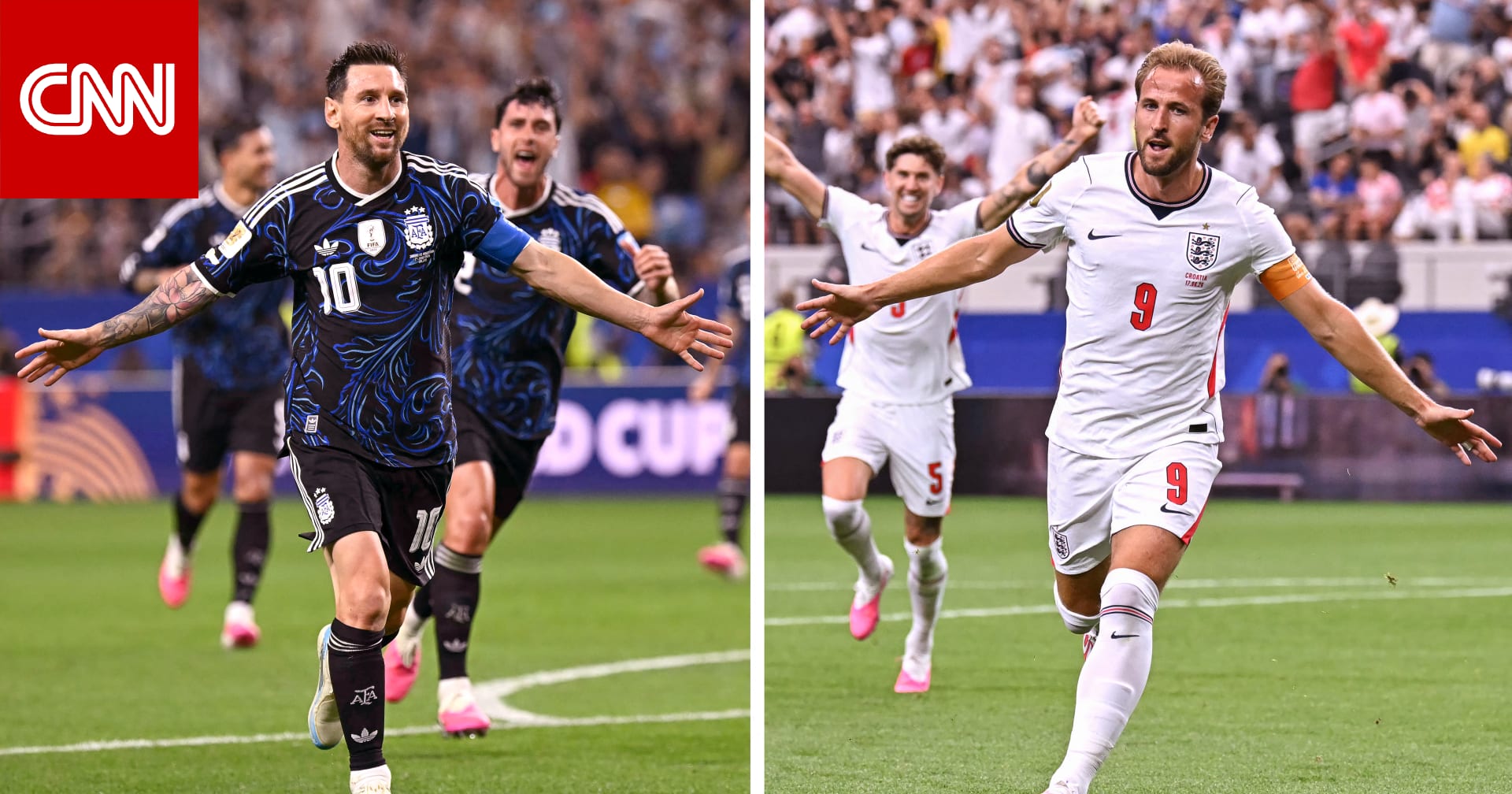 مقارنة بالأرقام بين ميسي وكين.. من سجّل وصنع أكثر في مونديال 2026؟
