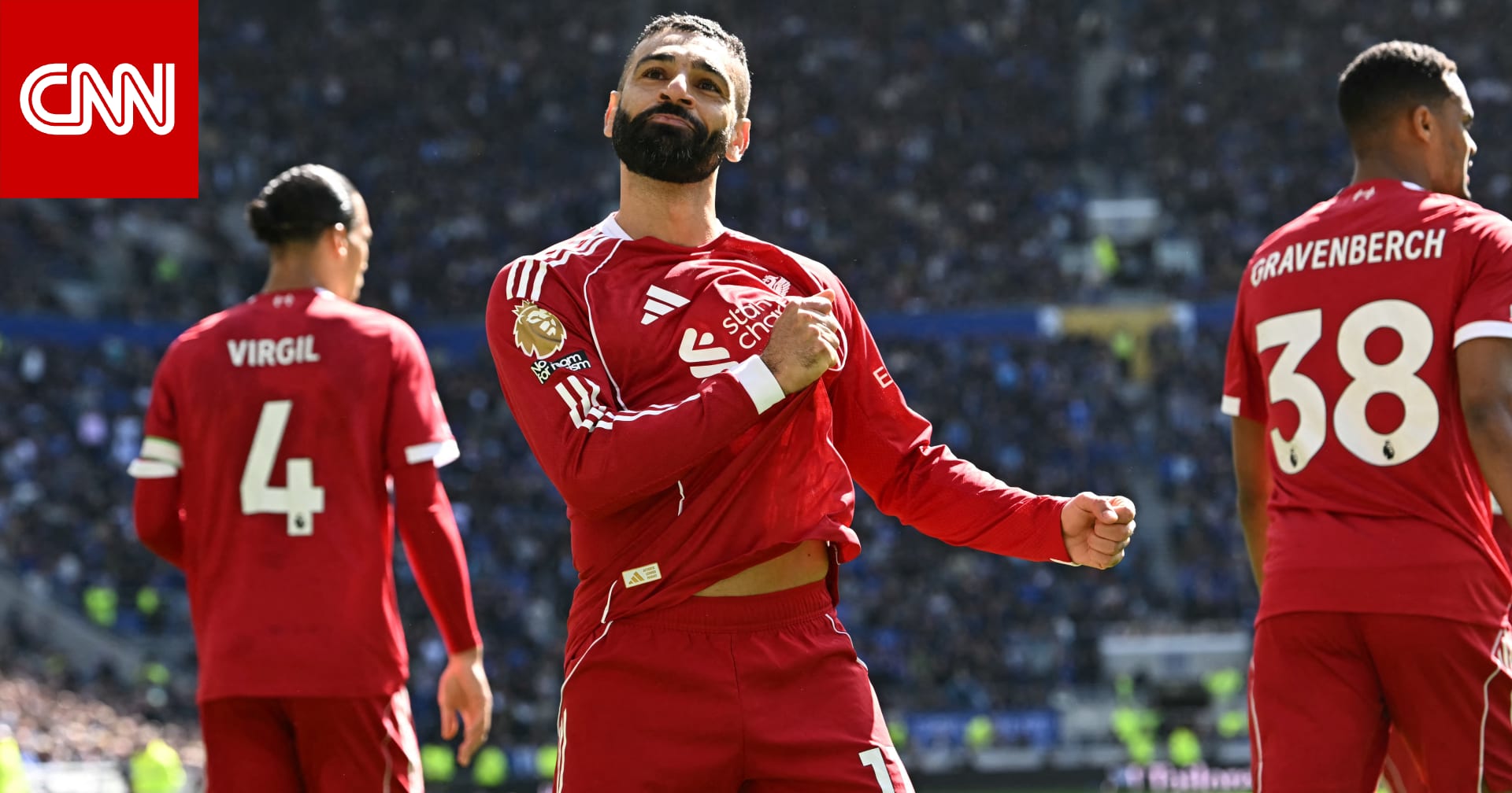 بكلمتين.. ليفربول يعلق على هدف محمد صلاح أمام إيفرتون وتحقيقه لرقم قياسي